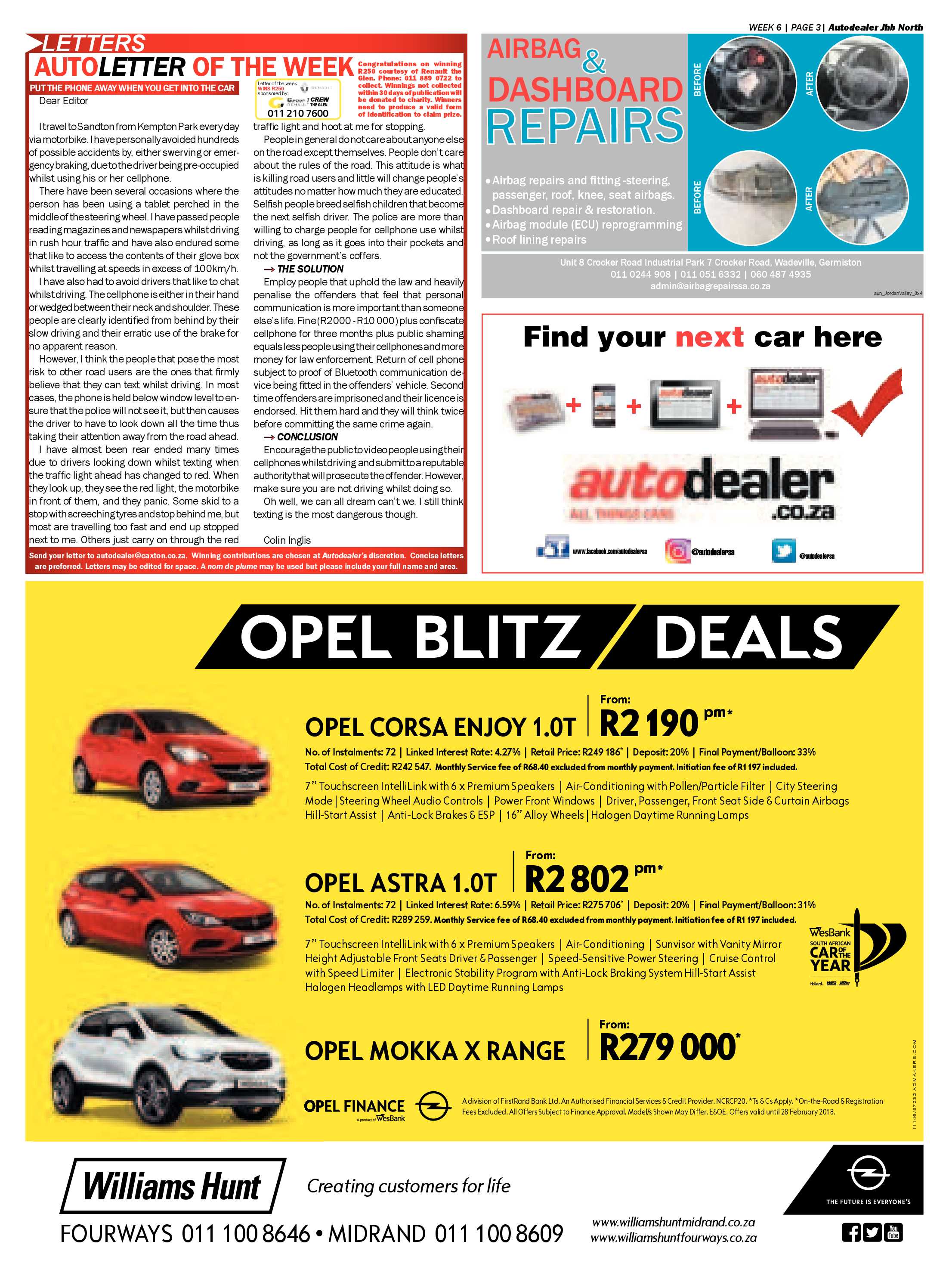 Auto Dealer  North 6 Feb 2018 page 3