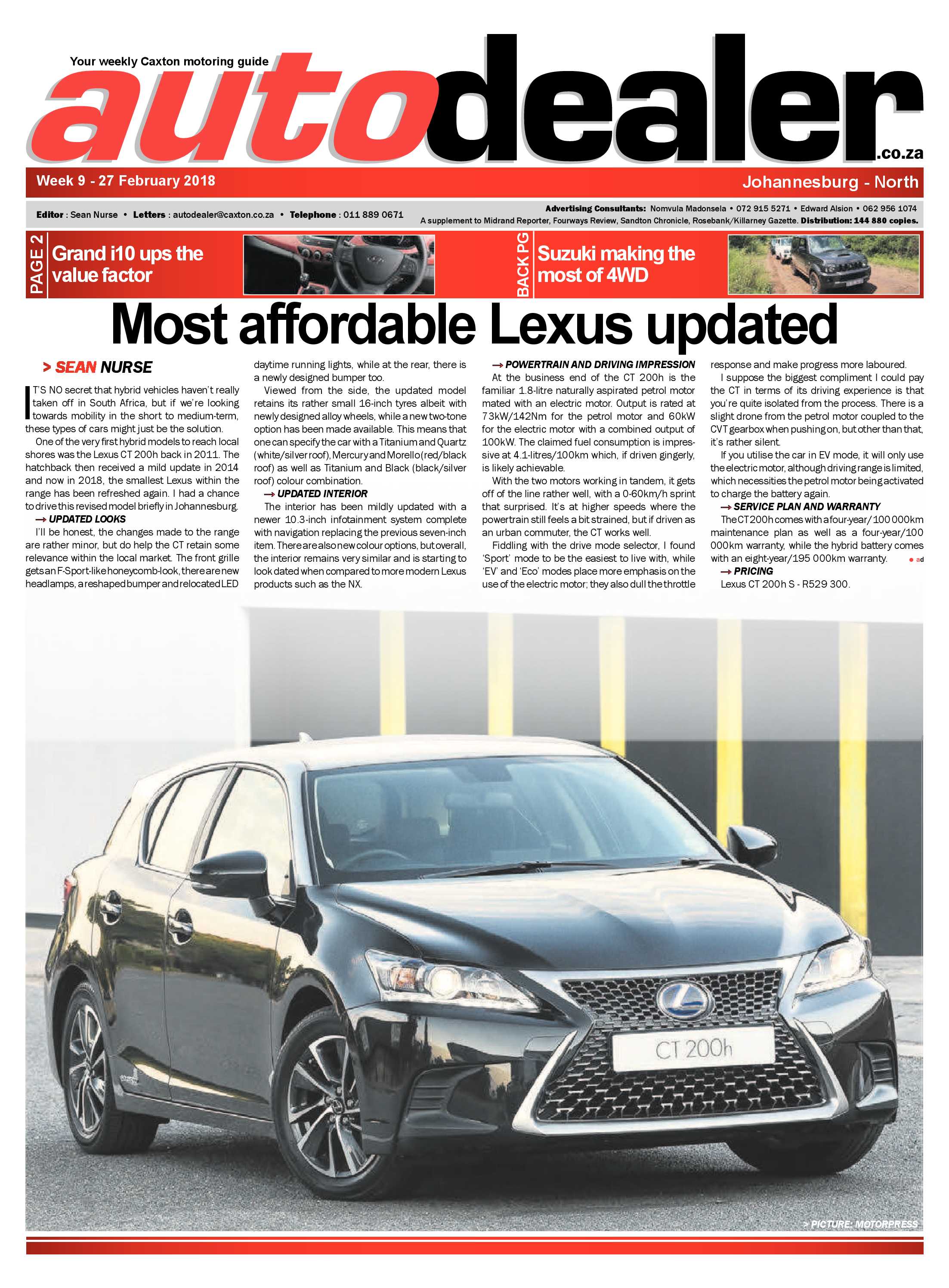 Auto Dealer North 9-27 Feb 2018 page 1