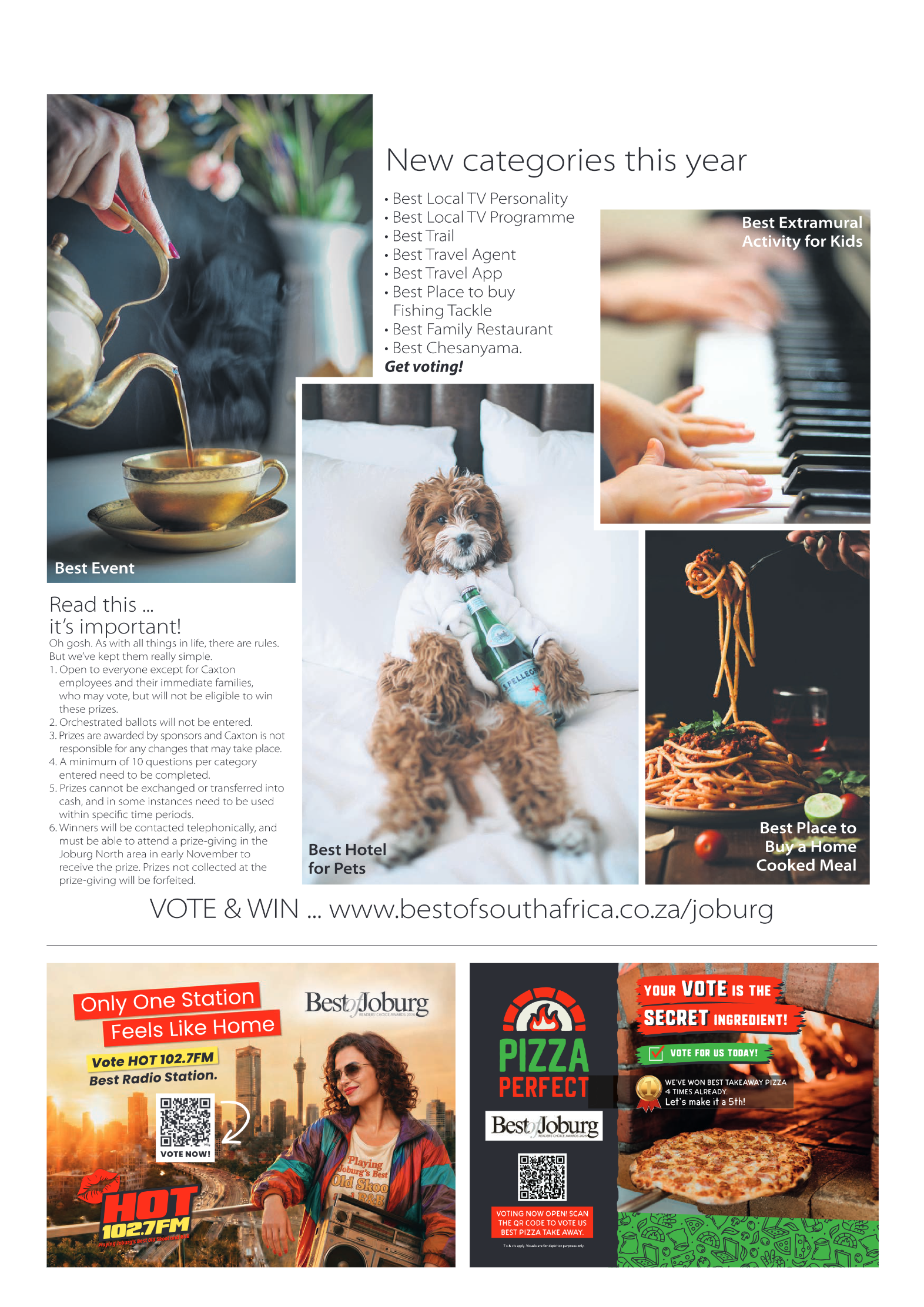 Best of Joburg Readers Choice Awards 2026 page 3