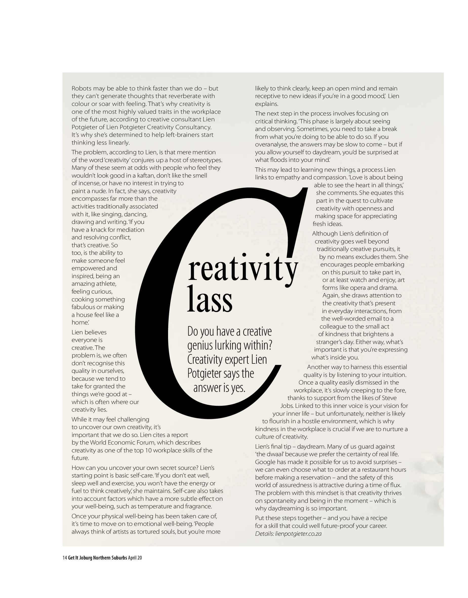 Get It Joburg North April 2020 page 14