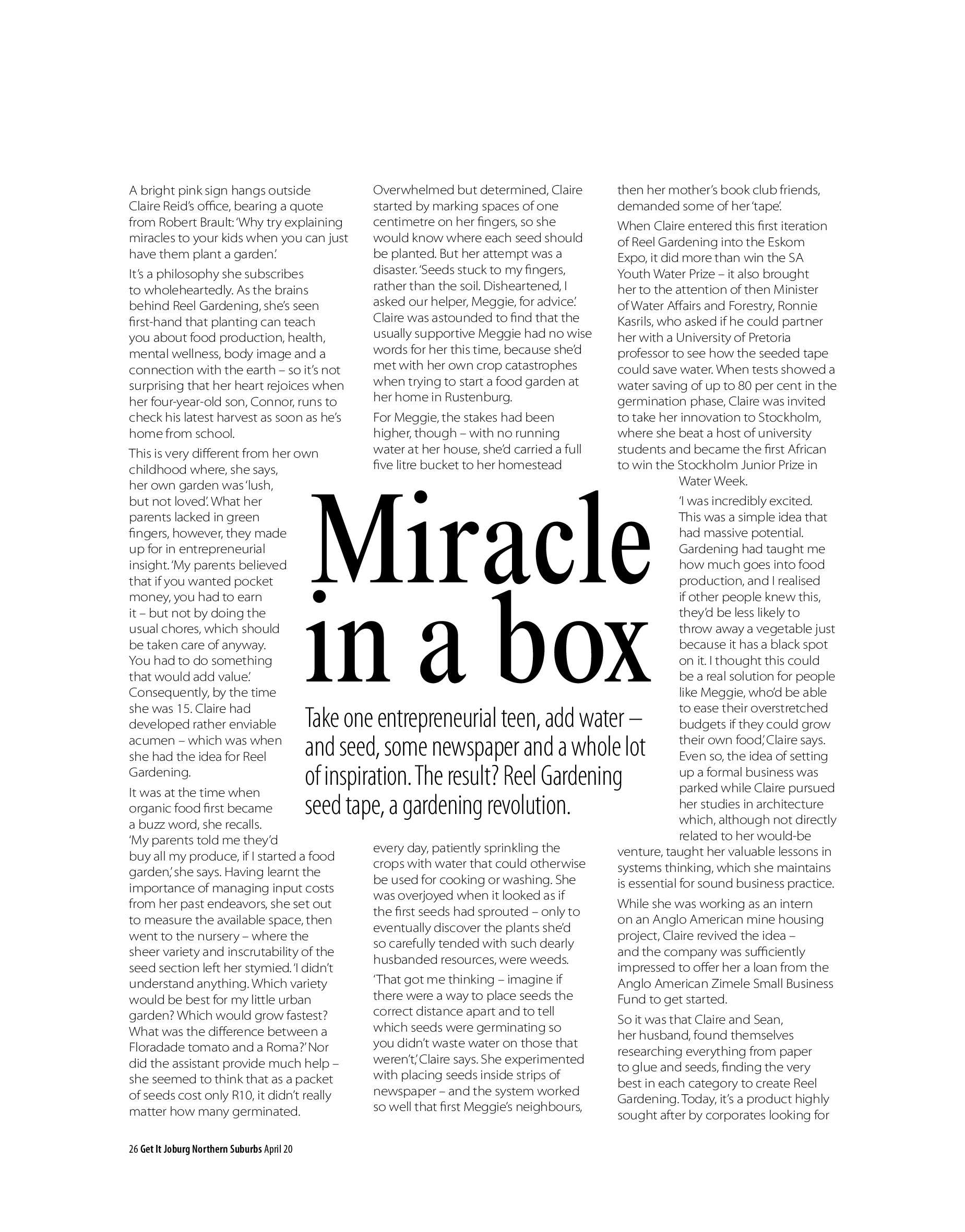 Get It Joburg North April 2020 page 26