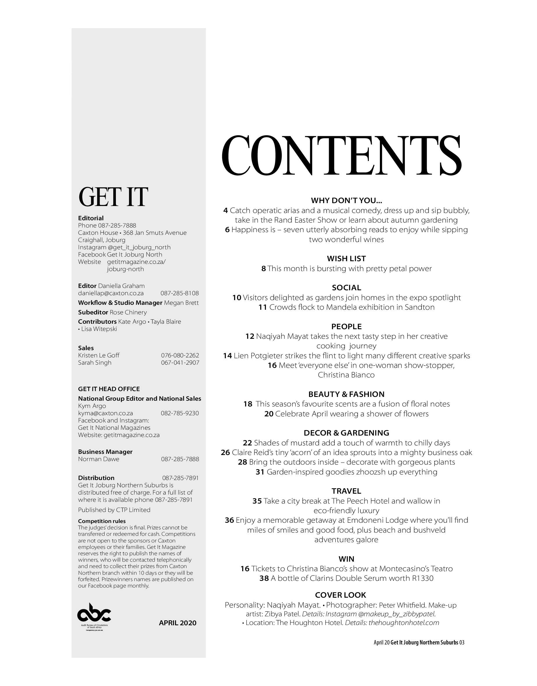 Get It Joburg North April 2020 page 3