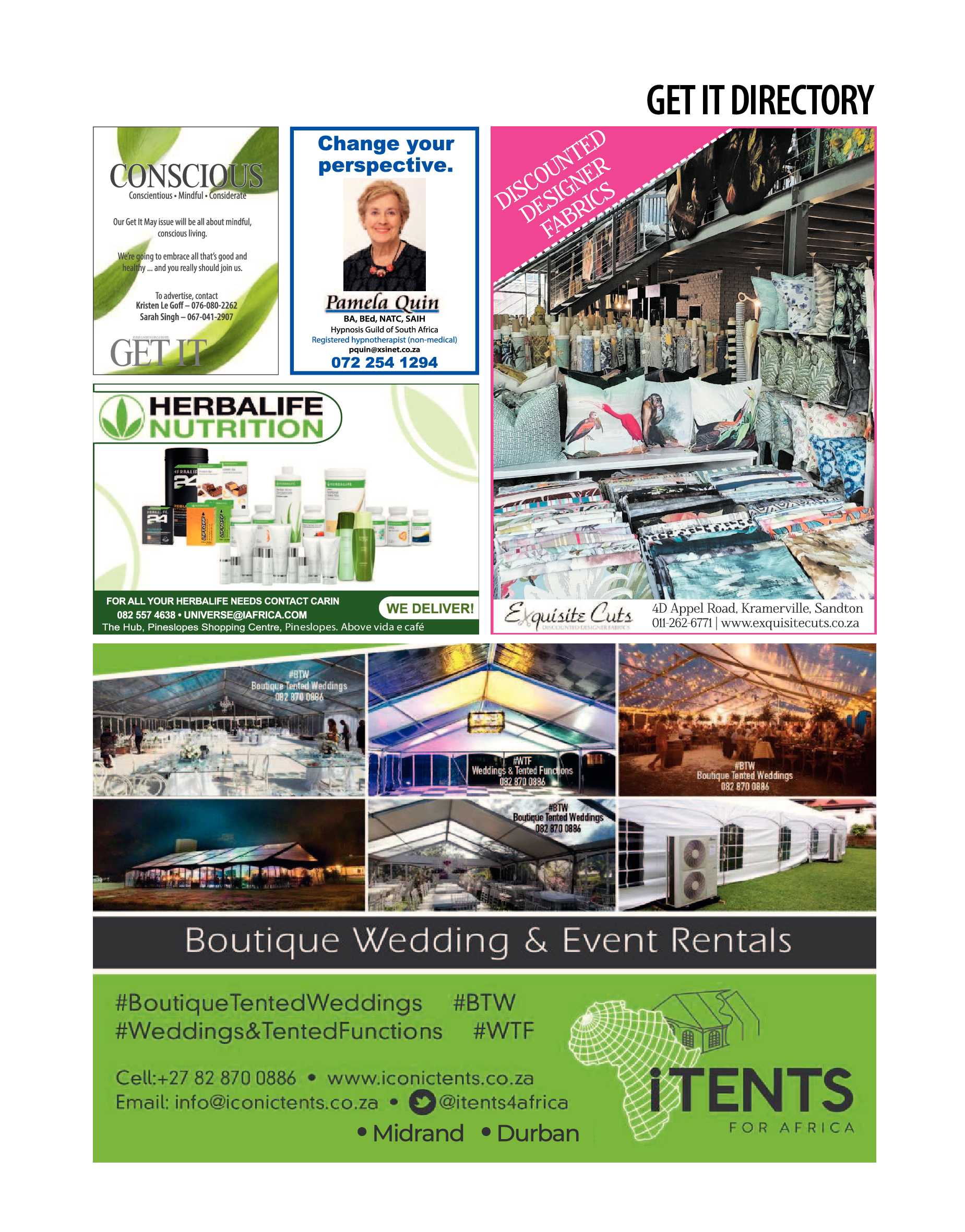 Get It Joburg North April 2020 page 33