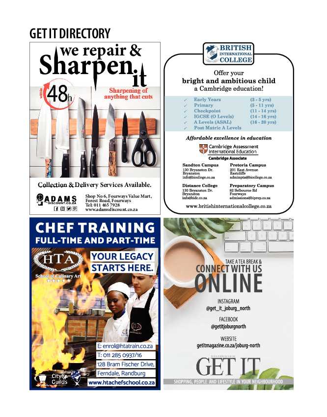 Get It Joburg North April 2022 page 30