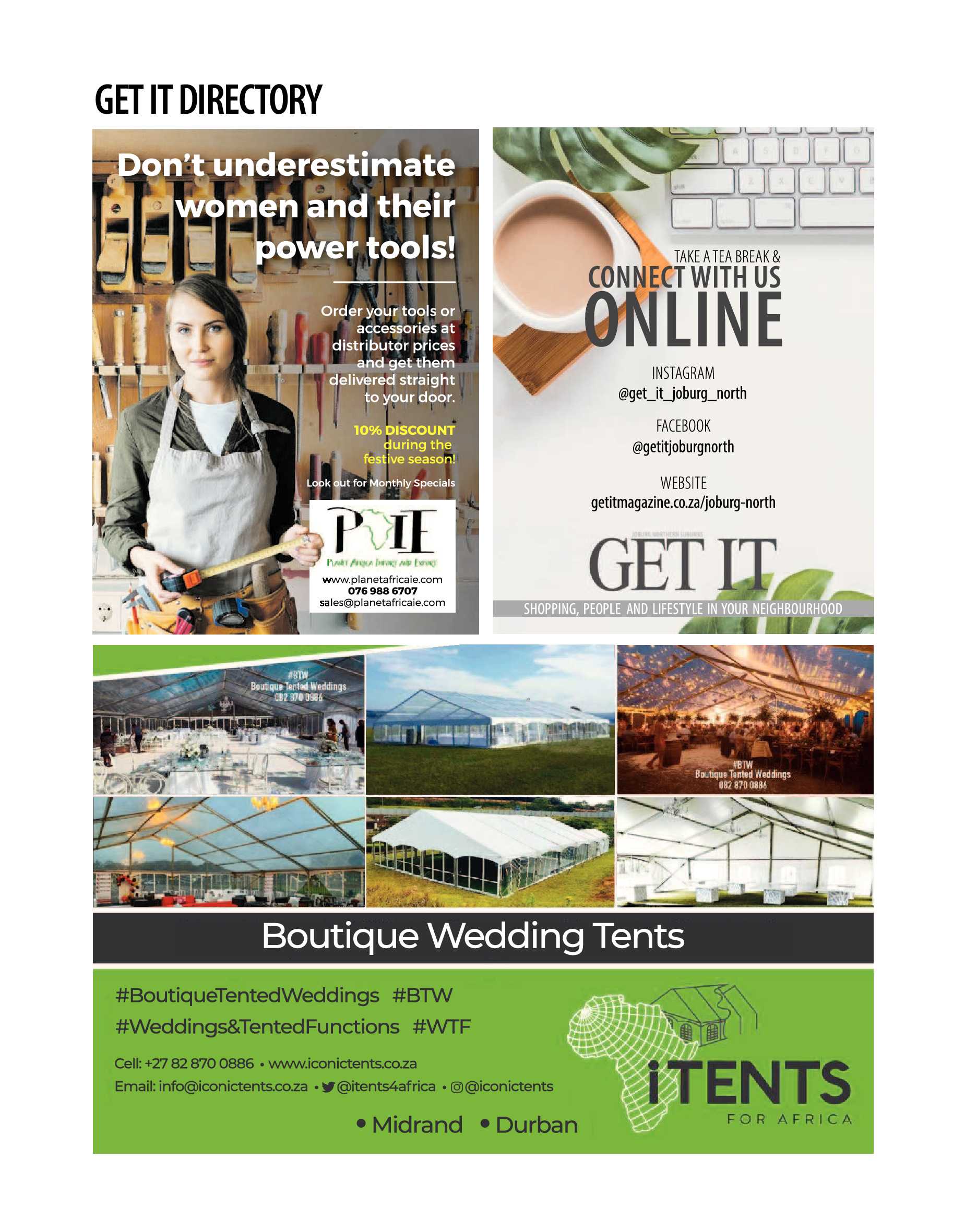 Get It Joburg North December  2020 page 34