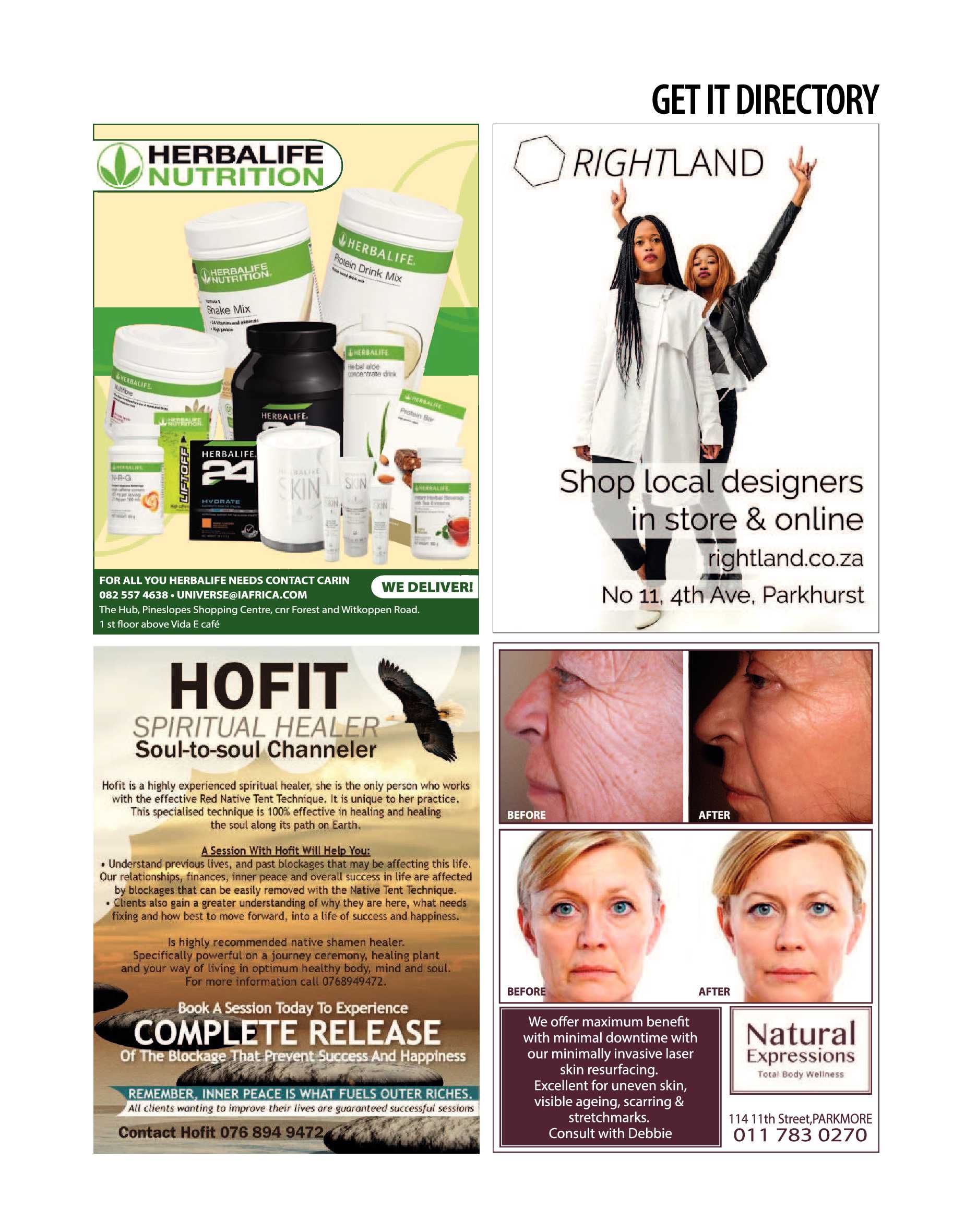 Get It Joburg North December  2020 page 35