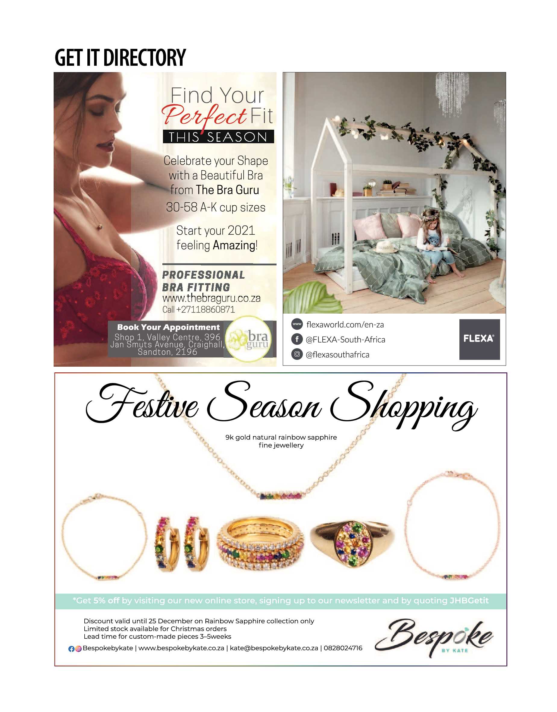 Get It Joburg North December  2020 page 36