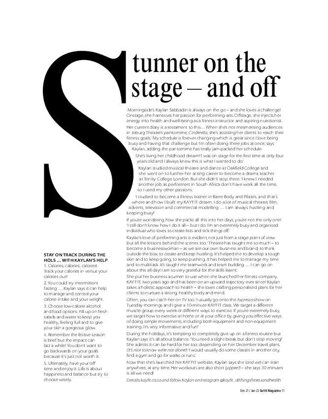 Get it Joburg North December 2021 page 11