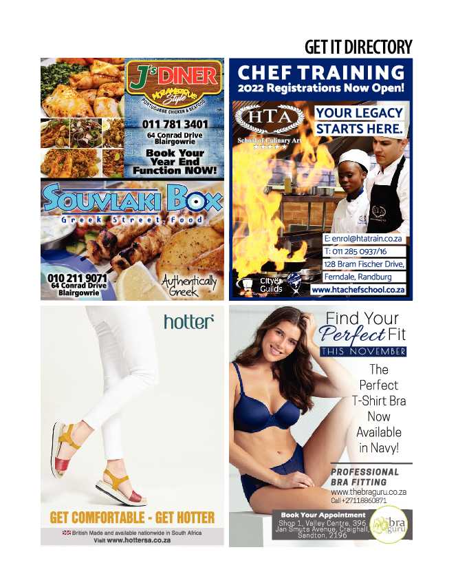 Get it Joburg North November 2021 page 31