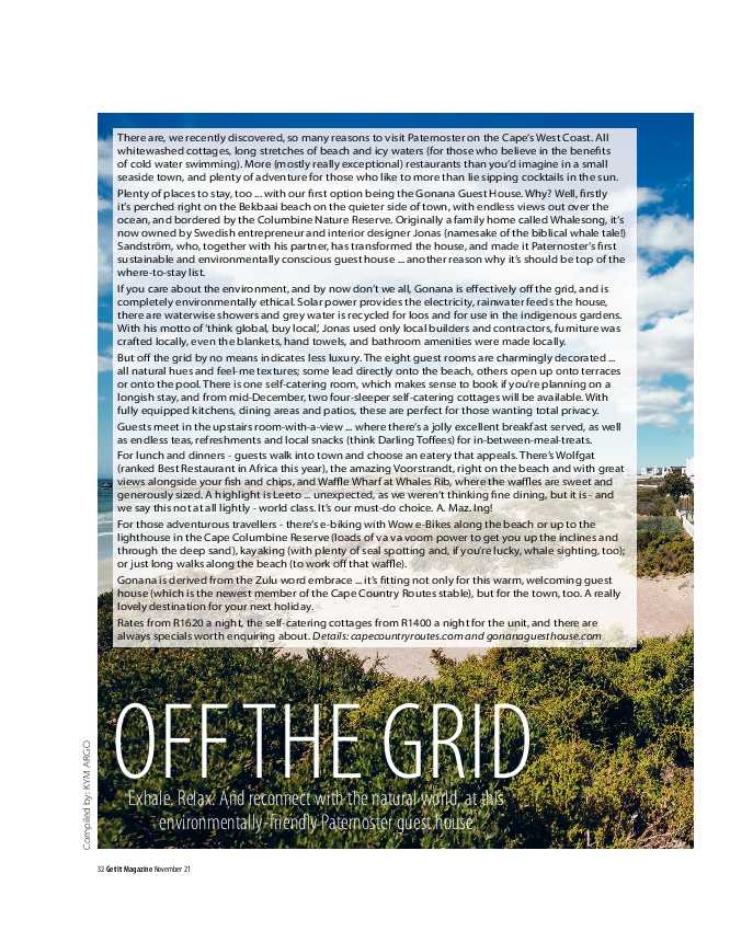 Get it Joburg North November 2021 page 32