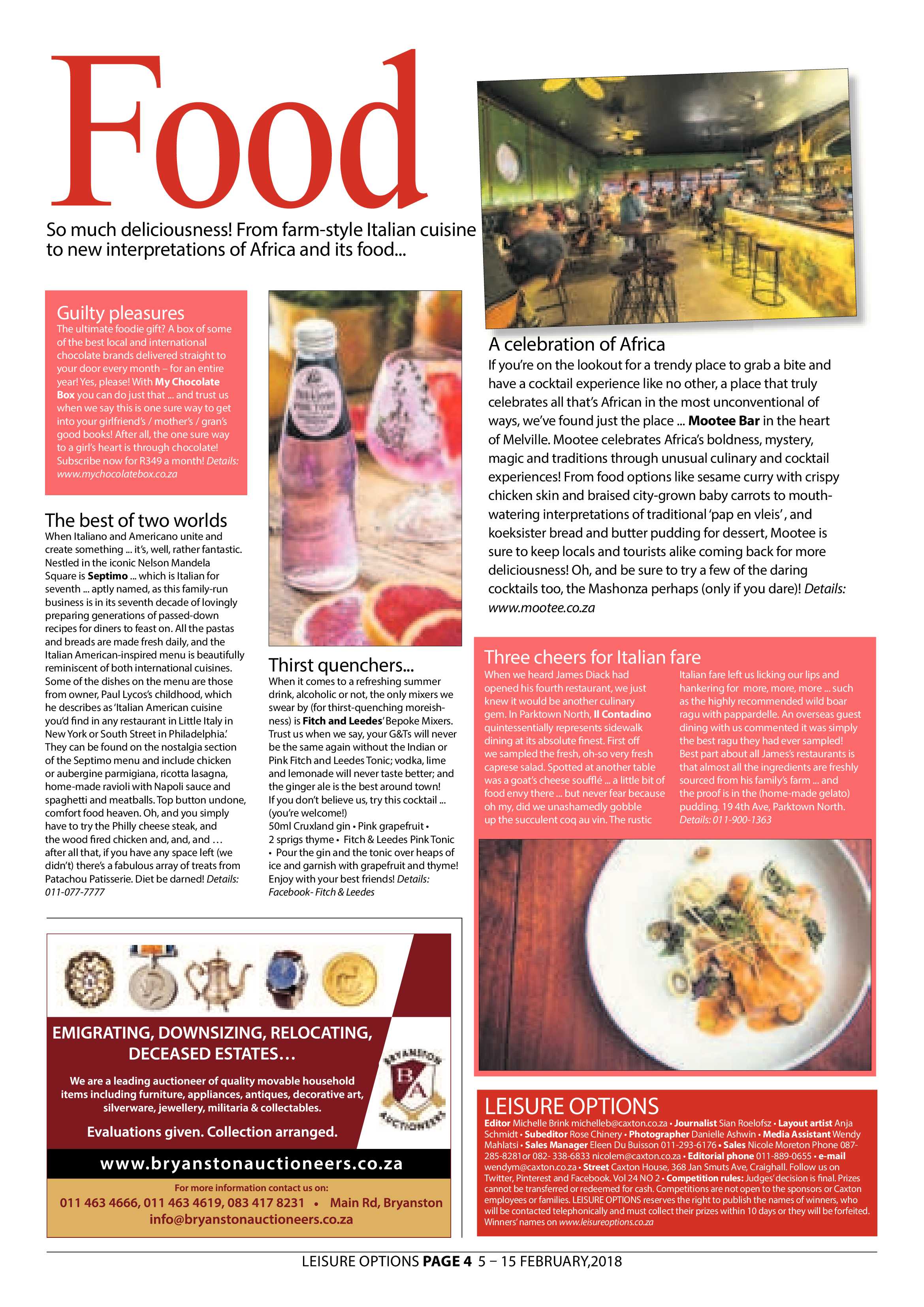 Leisure Options 5 -15 Feb 2018 page 4