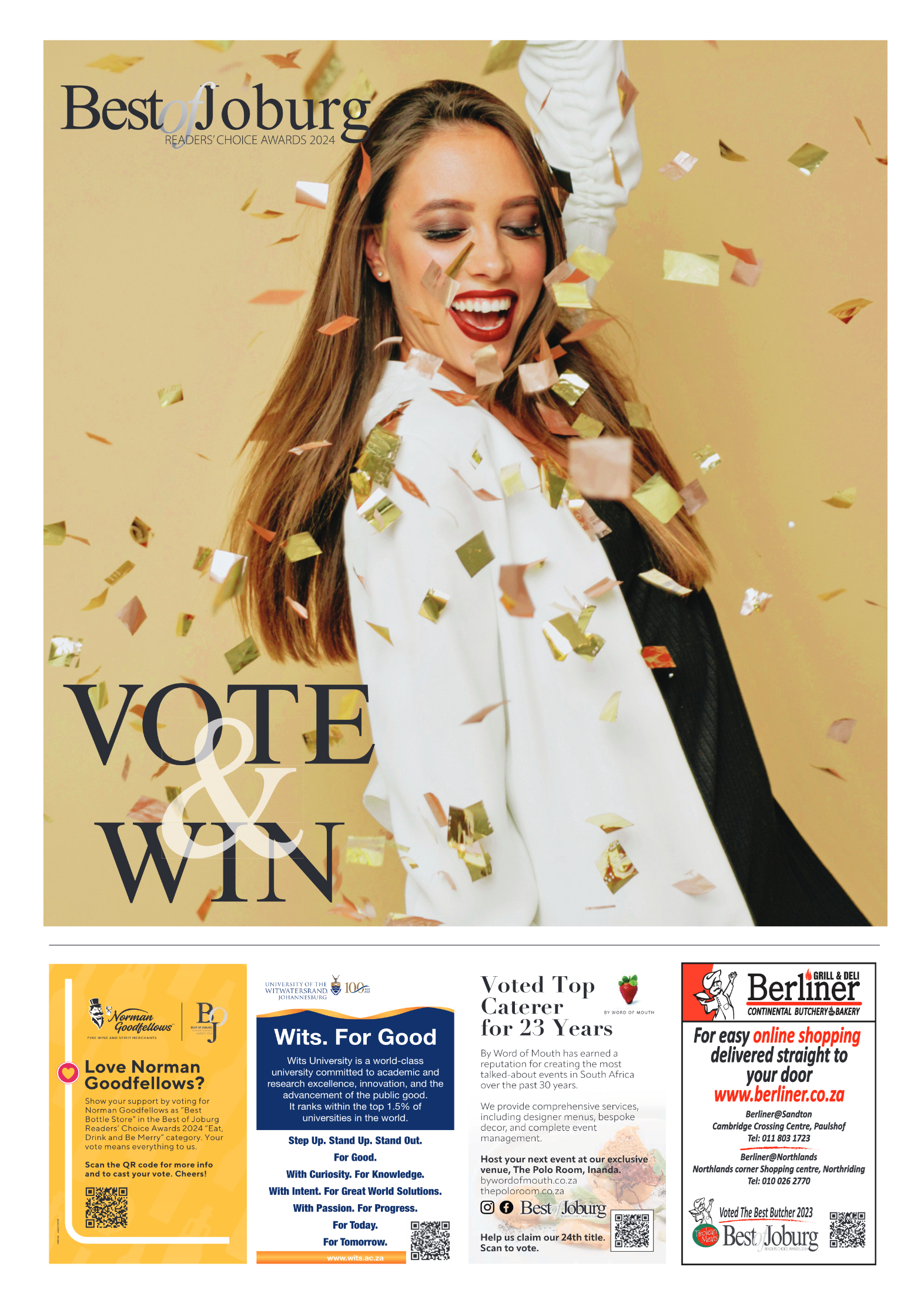 Best of Joburg Readers Choice Awards 2024 page 8