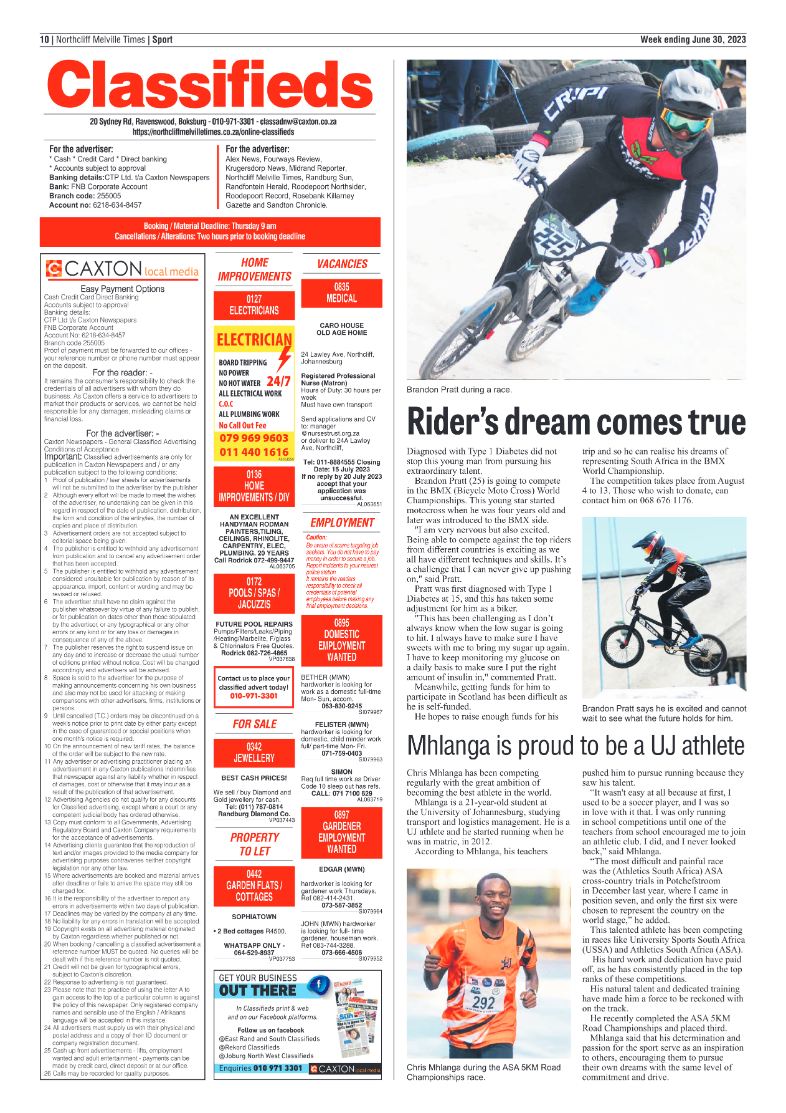 Northcliff Melville Times June 30 2023 page 10