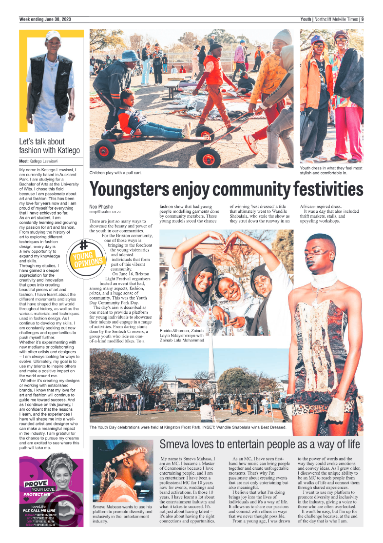 Northcliff Melville Times June 30 2023 page 9