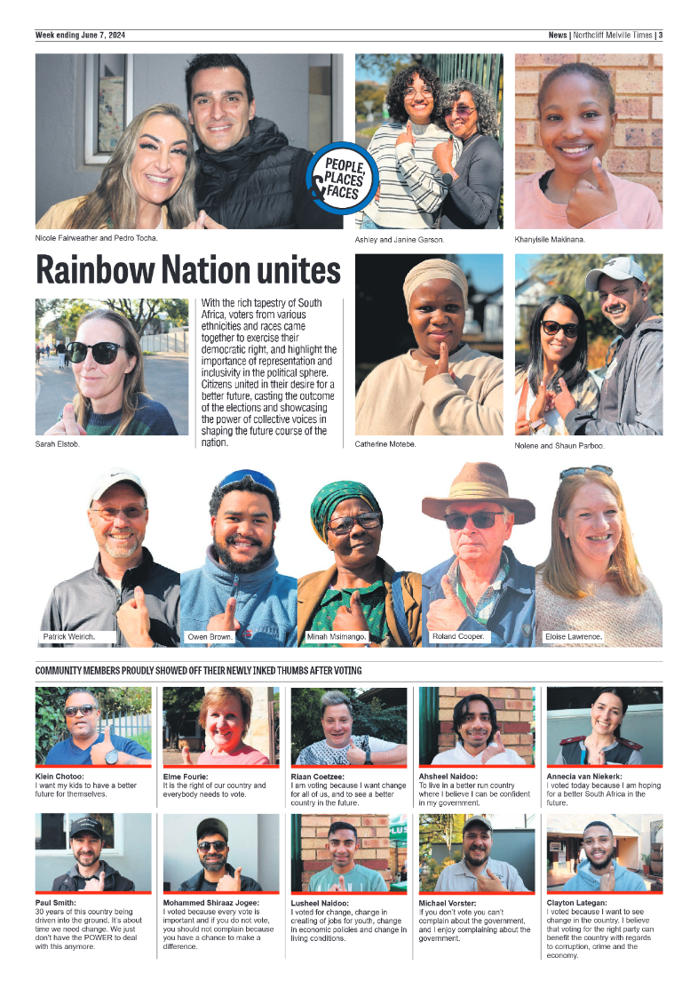 Northcliff Melville Times 07 June 2024 page 3