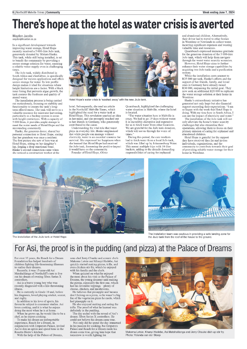Northcliff Melville Times 07 June 2024 page 6