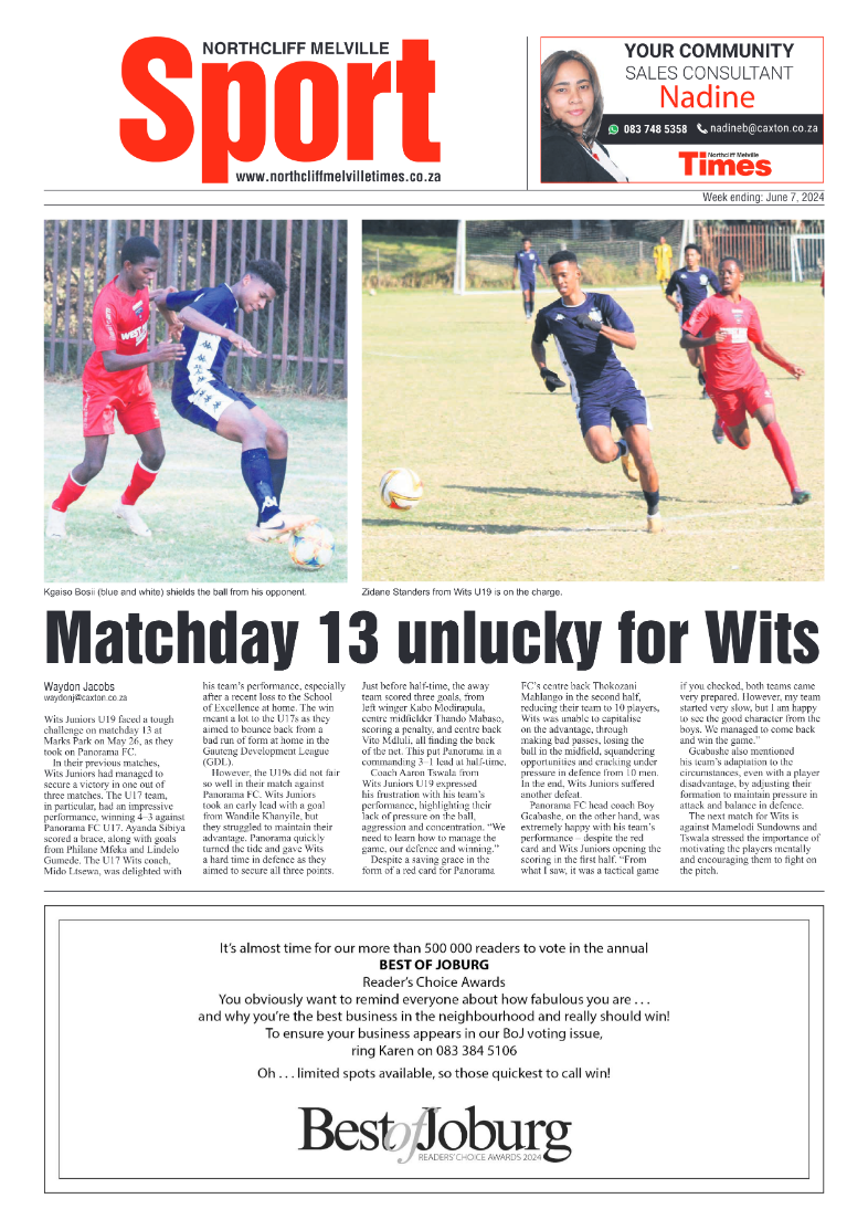 Northcliff Melville Times 07 June 2024 page 8