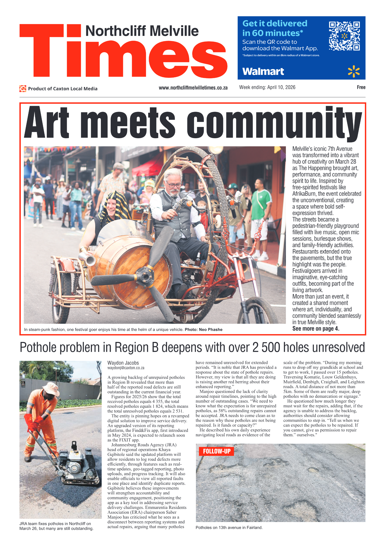 Northcliff Melville Times 10 April 2026 page 3
