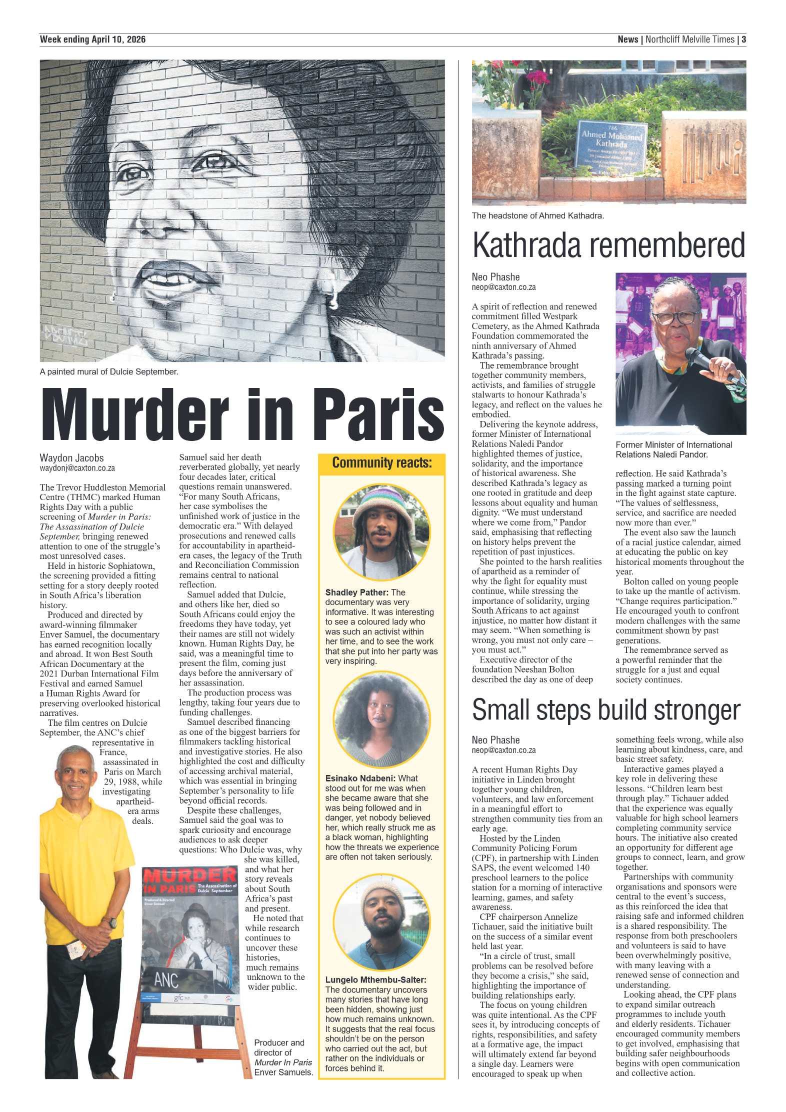 Northcliff Melville Times 10 April 2026 page 5