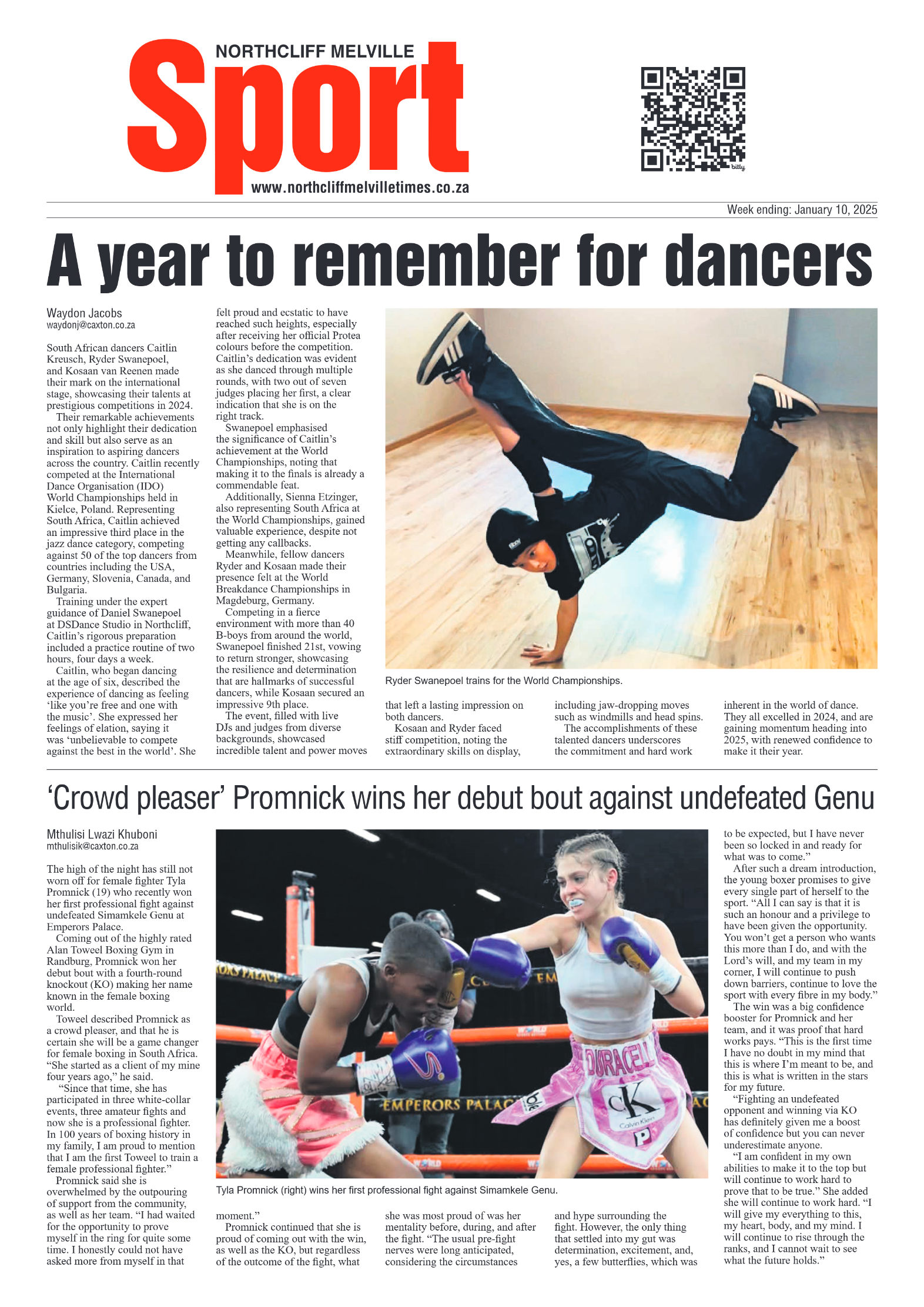 Northcliff Melville Times 10 January 2025 page 8