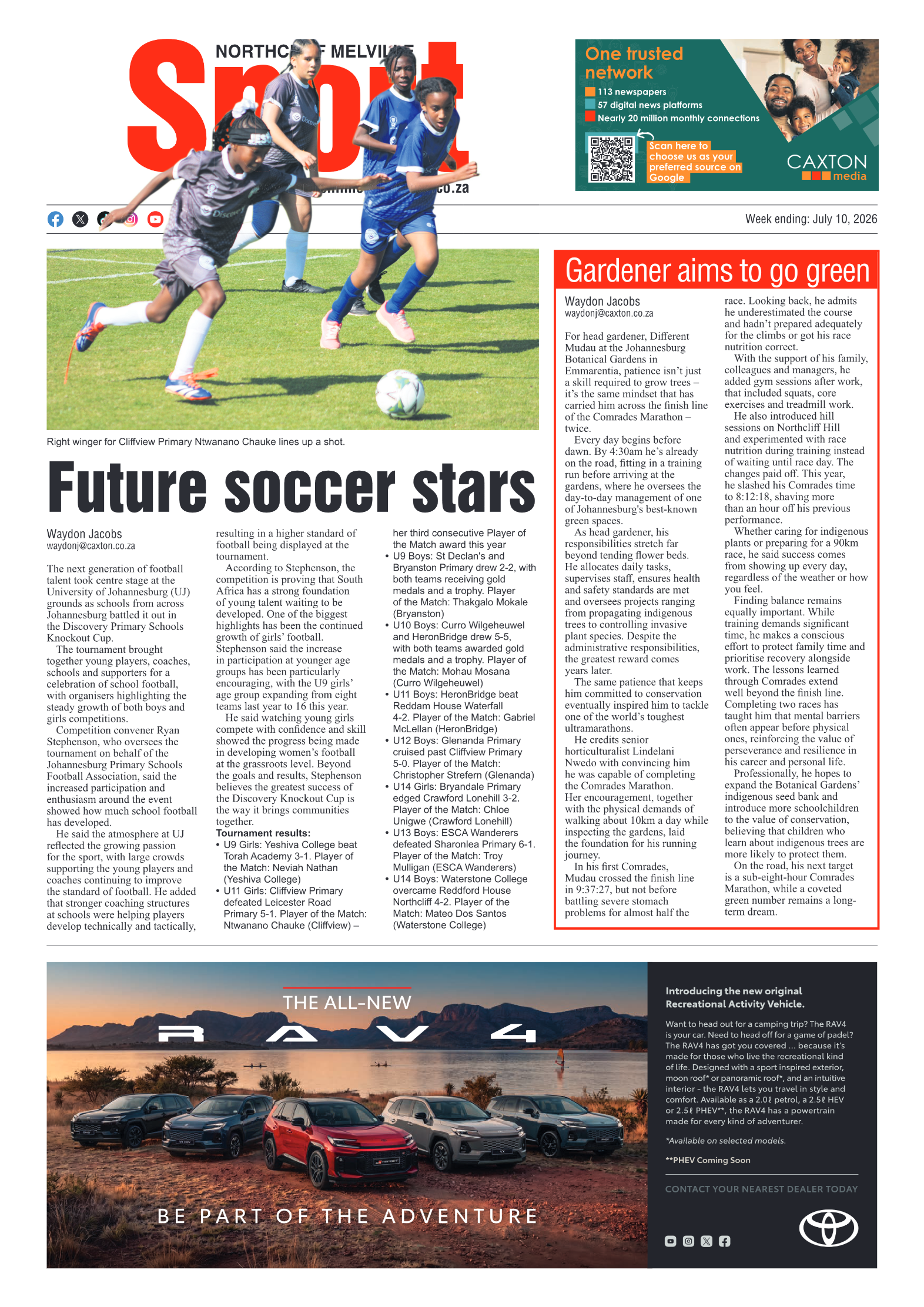 Northcliff Melville Times 10 July 2026 page 10
