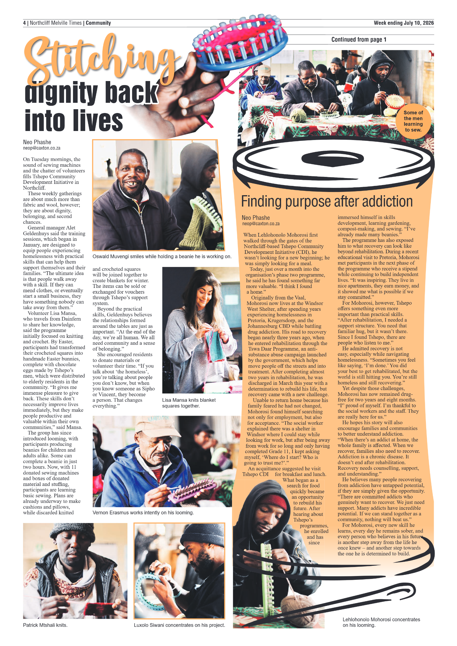 Northcliff Melville Times 10 July 2026 page 6