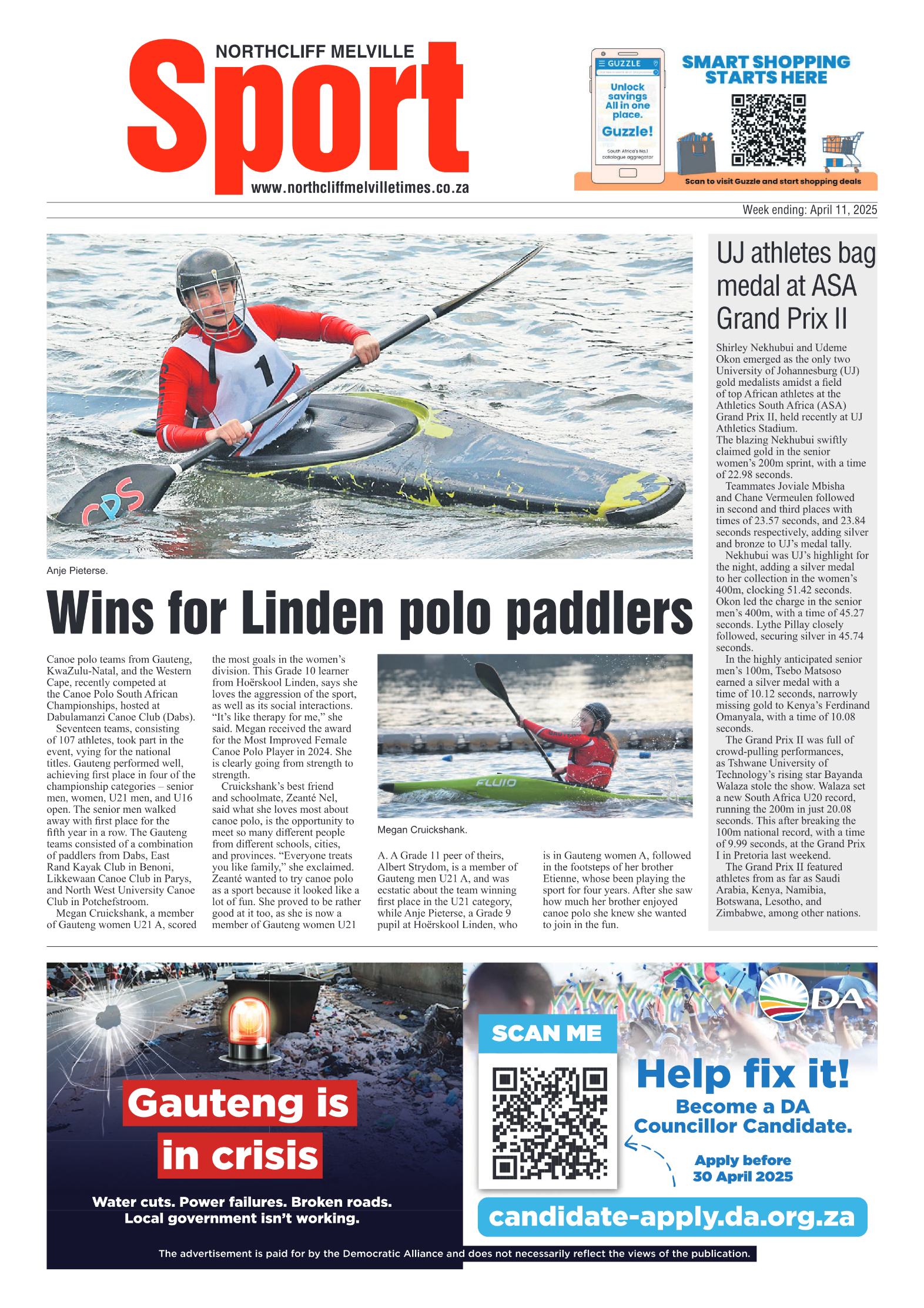 Northcliff Melville Times 11 April 2025 page 10