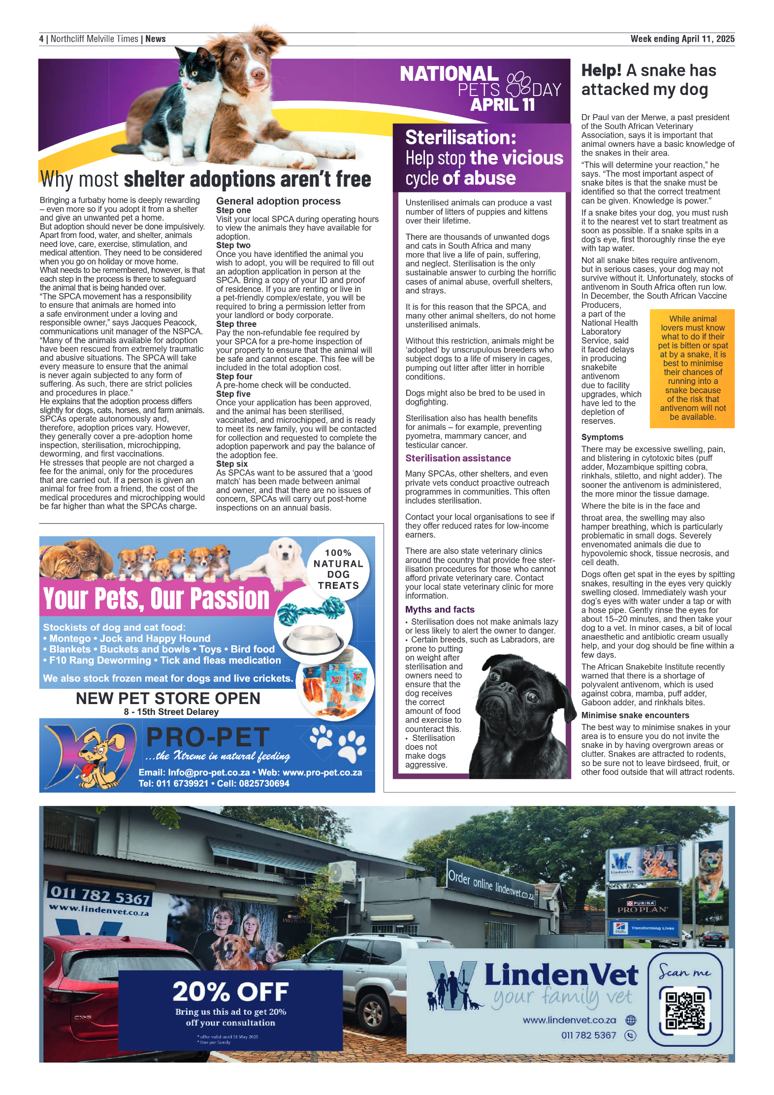 Northcliff Melville Times 11 April 2025 page 6