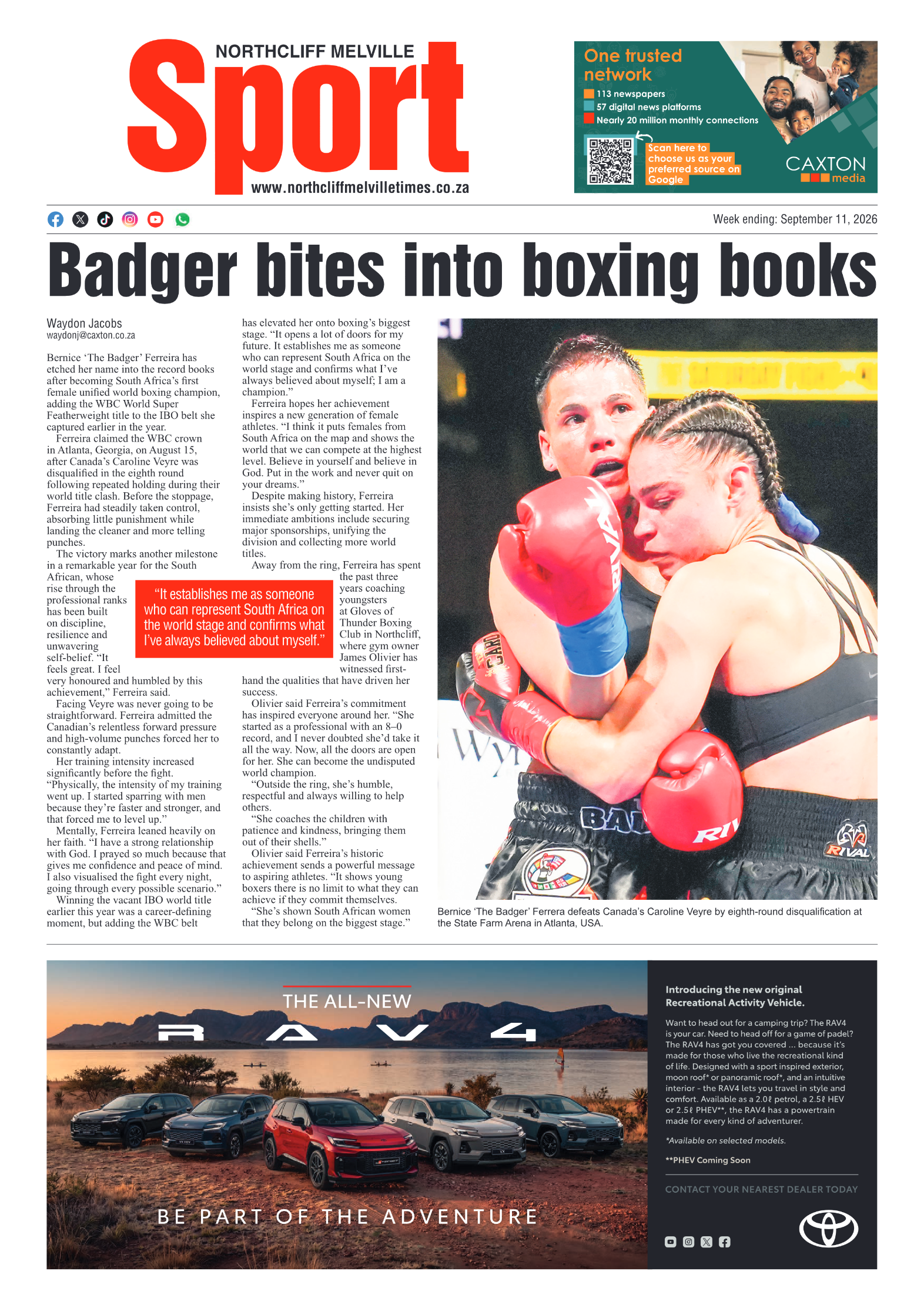 Northcliff Melville Times 11 September 2026 page 10