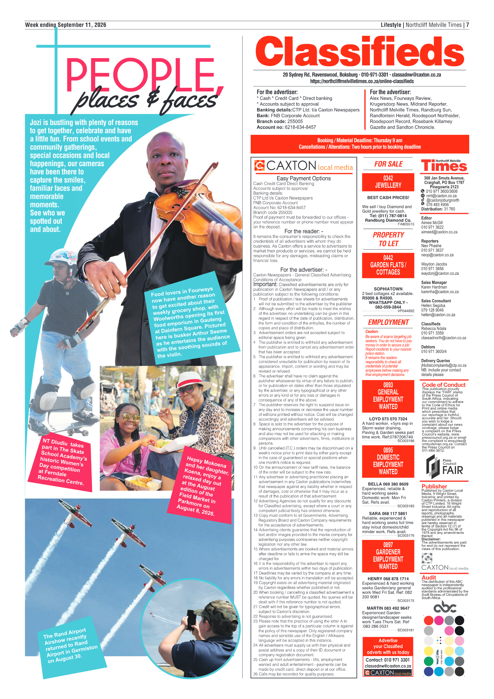 Northcliff Melville Times 11 September 2026 page 9