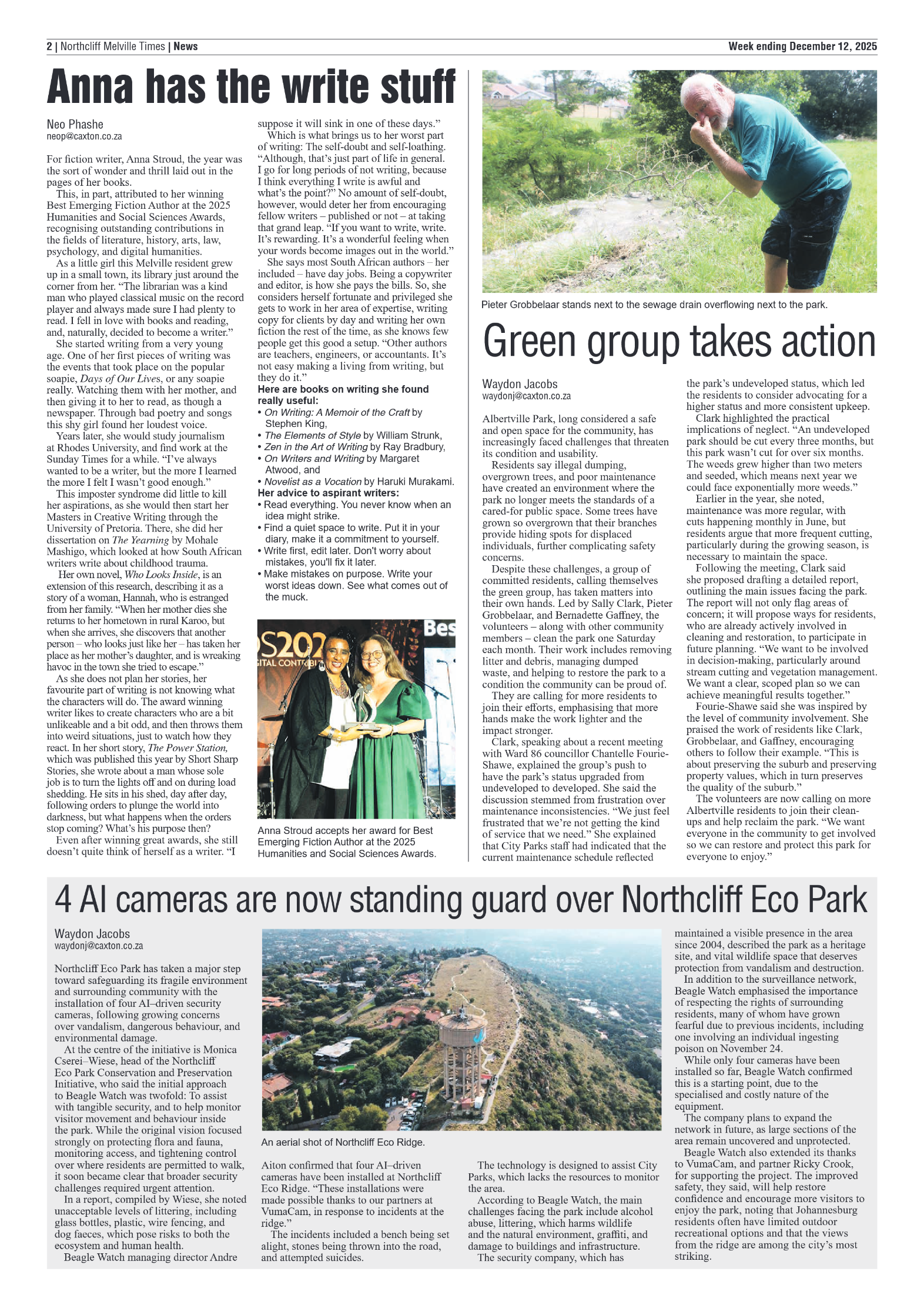 Northcliff Melville Times 12 December 2025 page 4