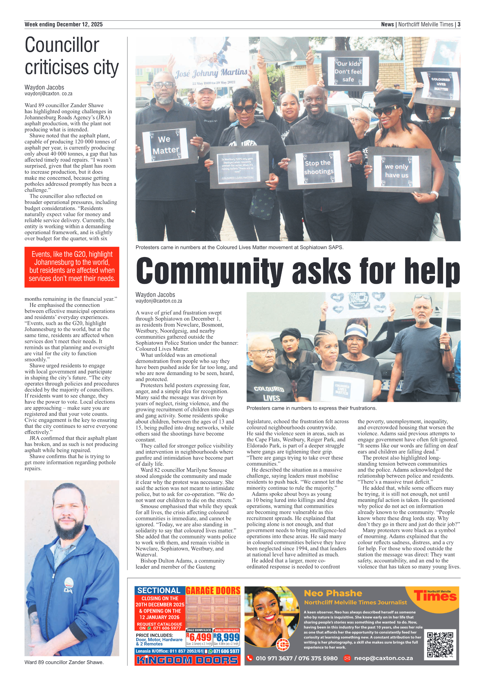 Northcliff Melville Times 12 December 2025 page 5