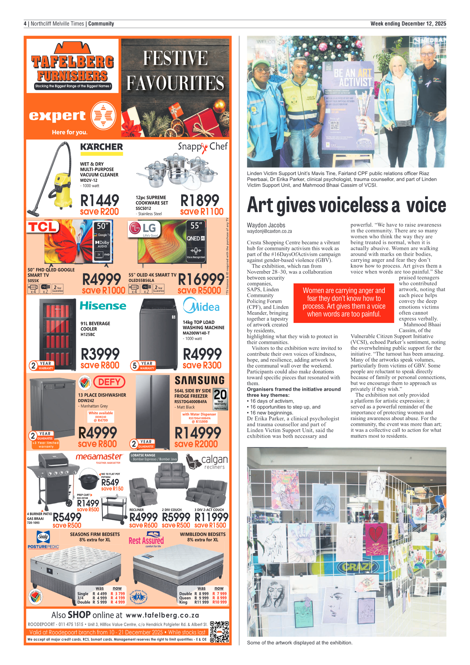 Northcliff Melville Times 12 December 2025 page 6