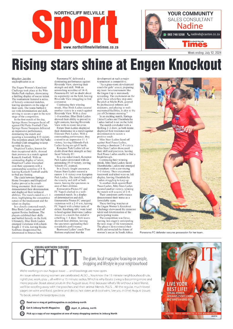 Northcliff Melville Times 12 July 2024 page 8