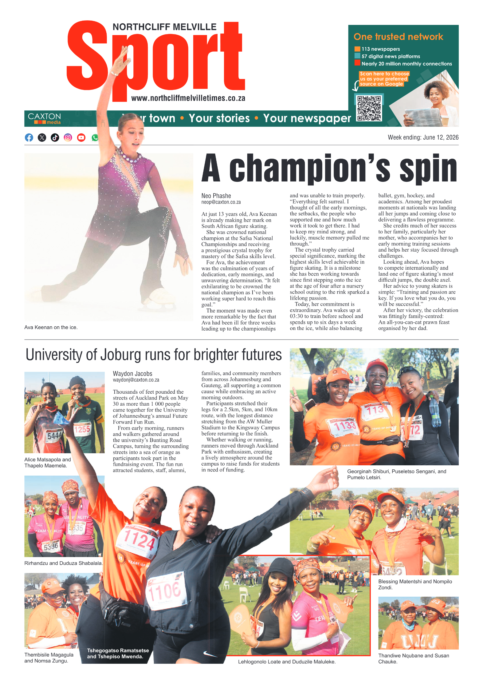Northcliff Melville Times 12 June 2026 page 10