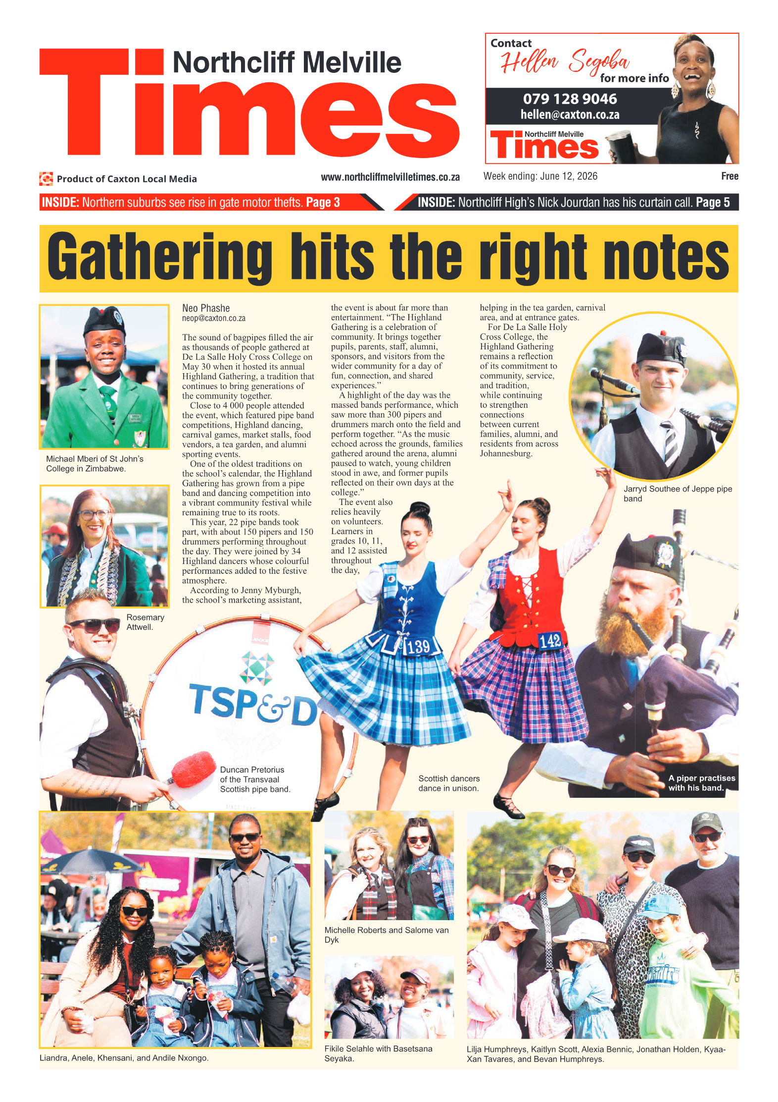 Northcliff Melville Times 12 June 2026 page 3