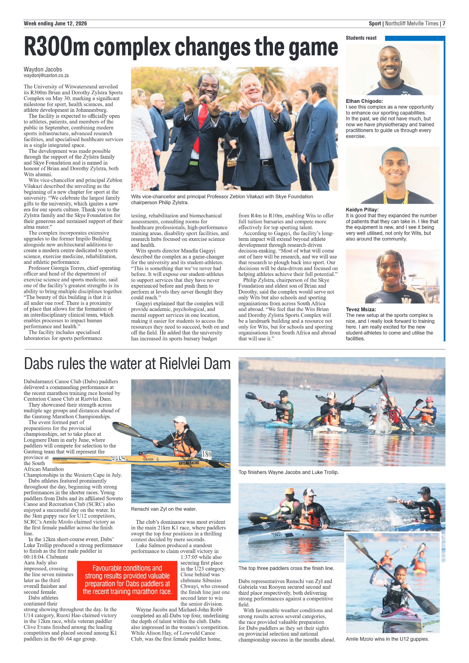 Northcliff Melville Times 12 June 2026 page 9