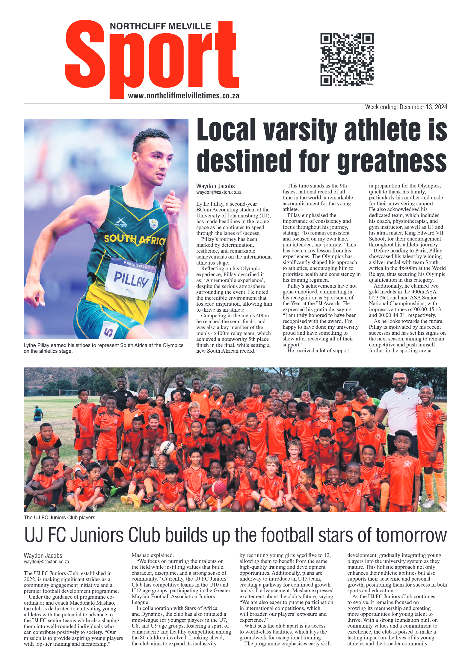 Northcliff Melville Times 13 December 2024 page 8