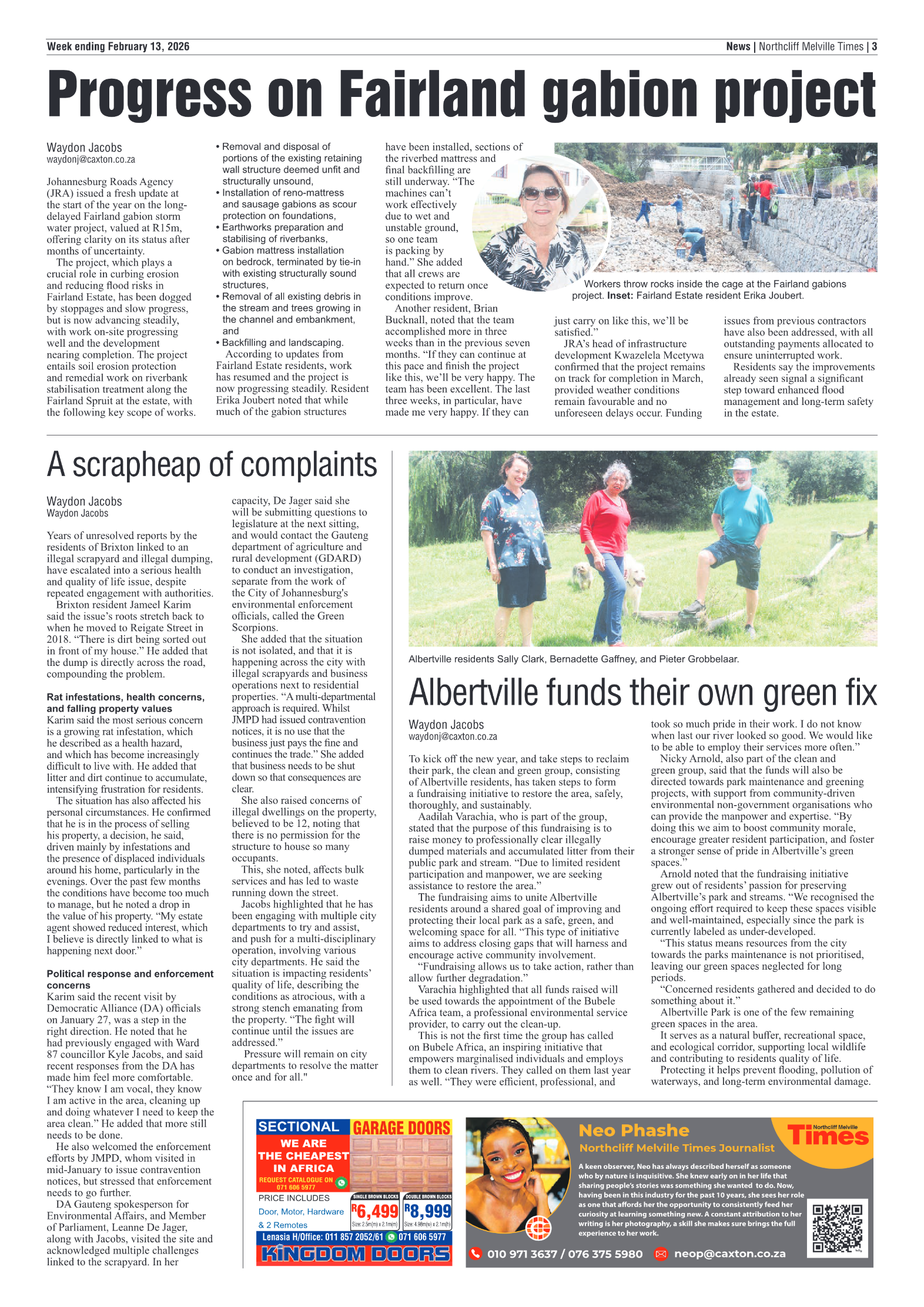 Northcliff Melville Times 13 February 2026 page 5