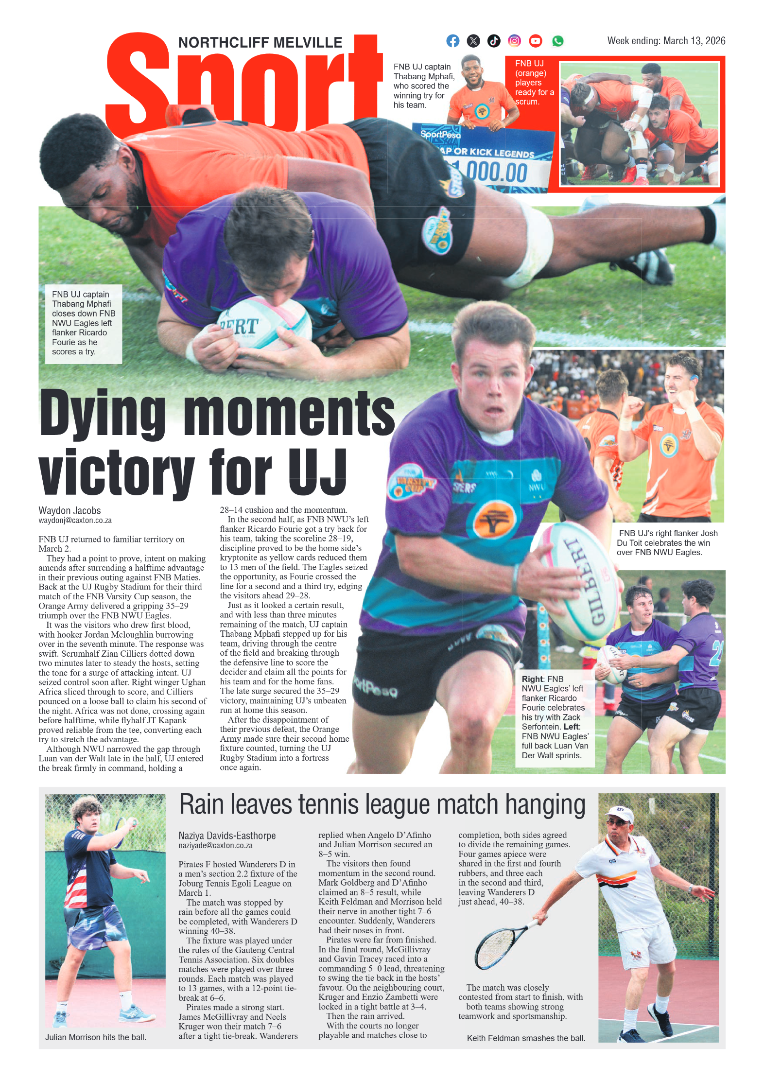 Northcliff Melville Times 13 March 2026 page 10