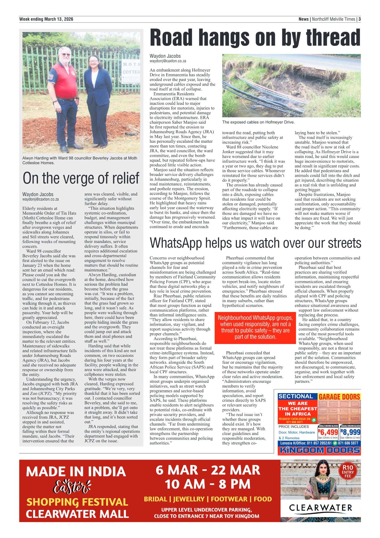 Northcliff Melville Times 13 March 2026 page 5