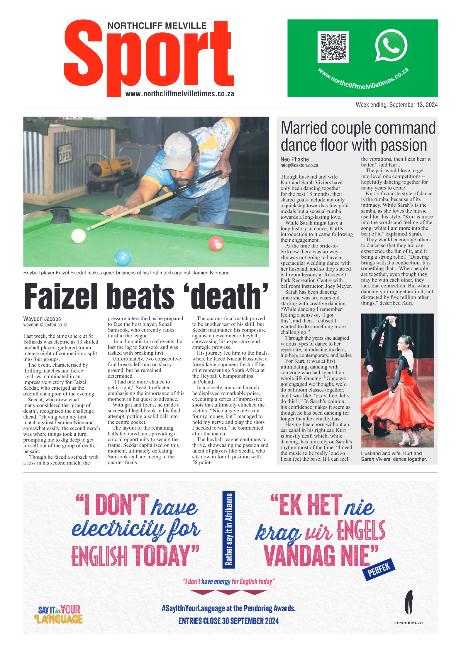 Northcliff Melville Times 13 September 2024 page 8