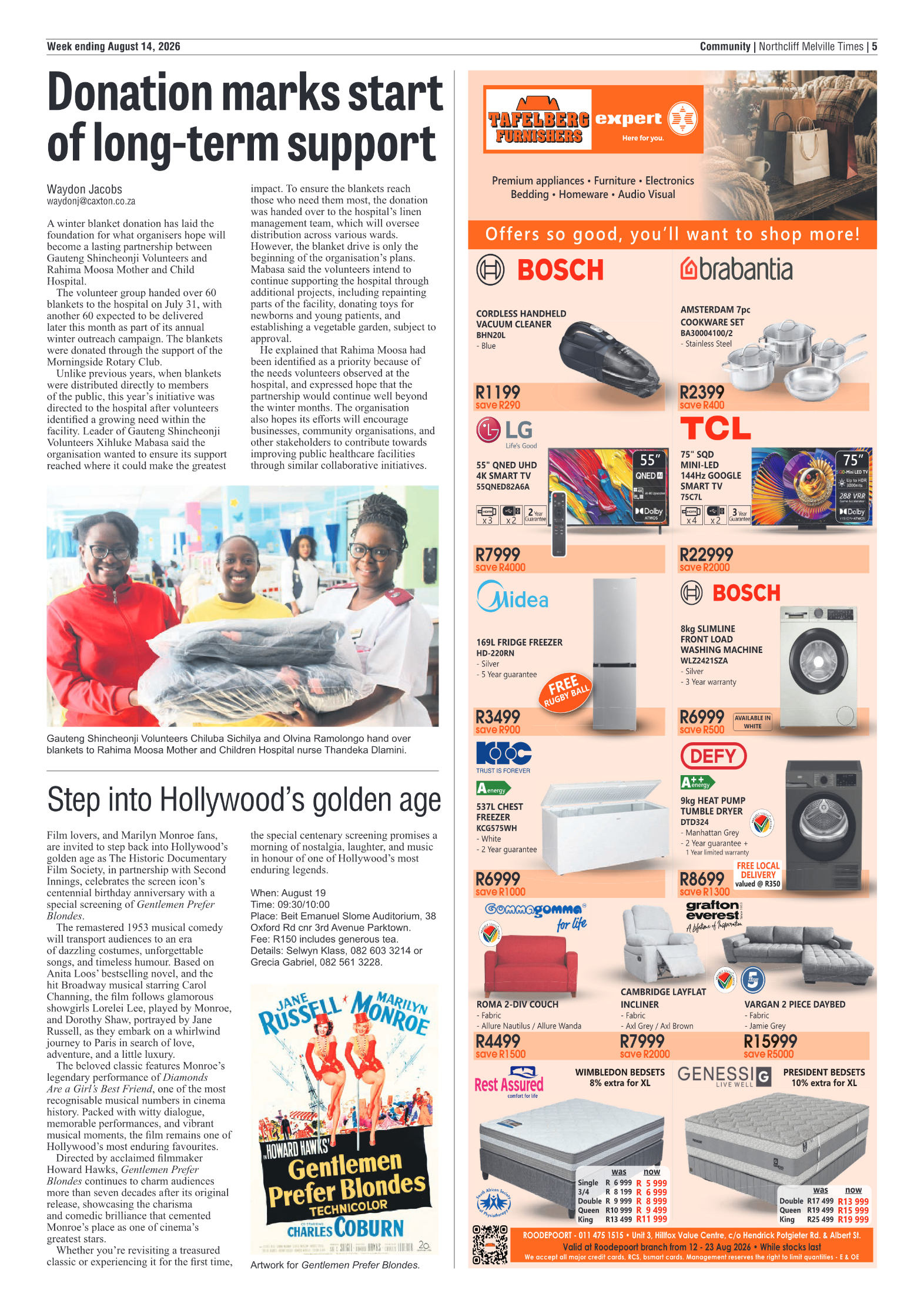 Northcliff Melville Times 14 August 2026 page 5