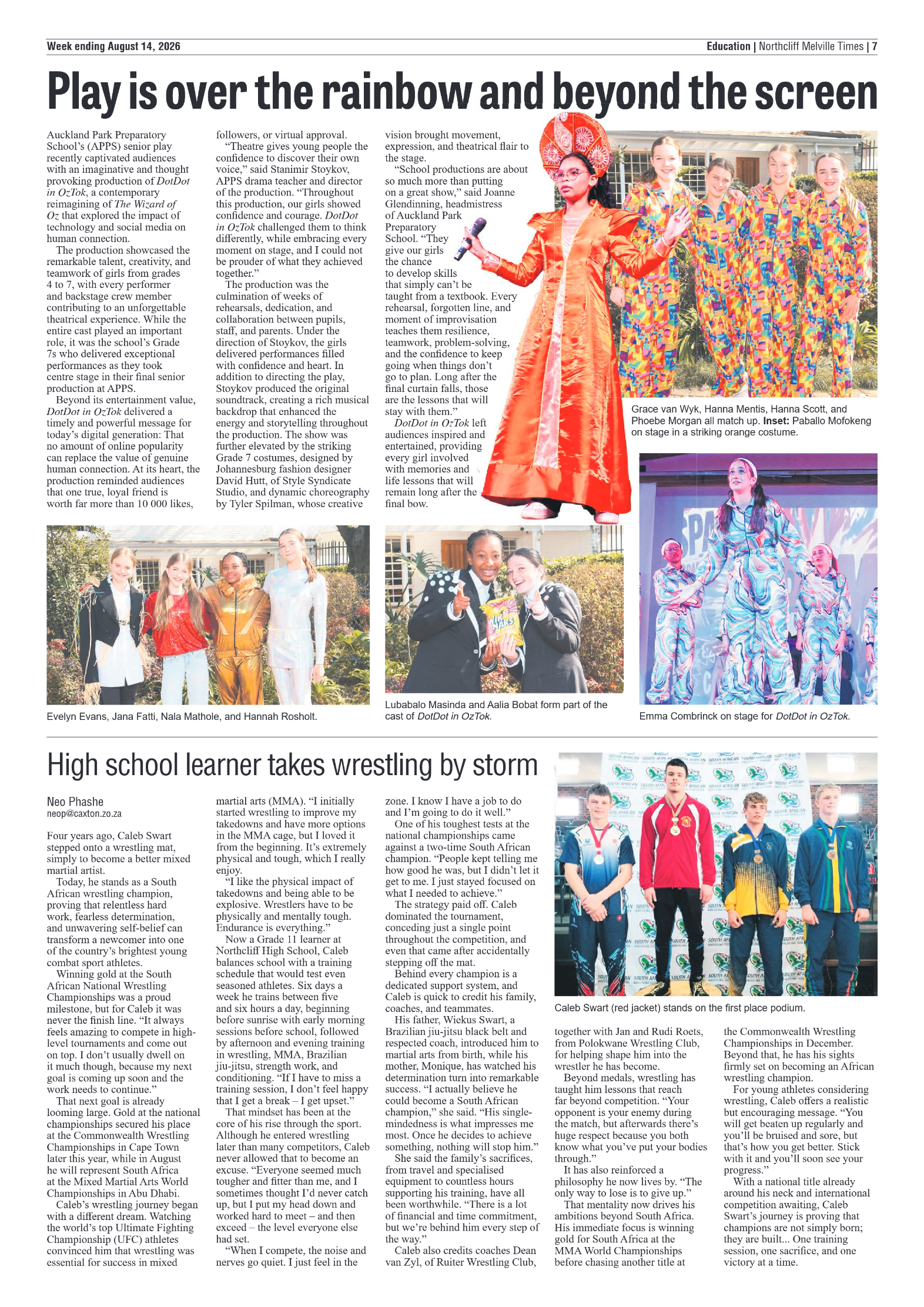 Northcliff Melville Times 14 August 2026 page 7