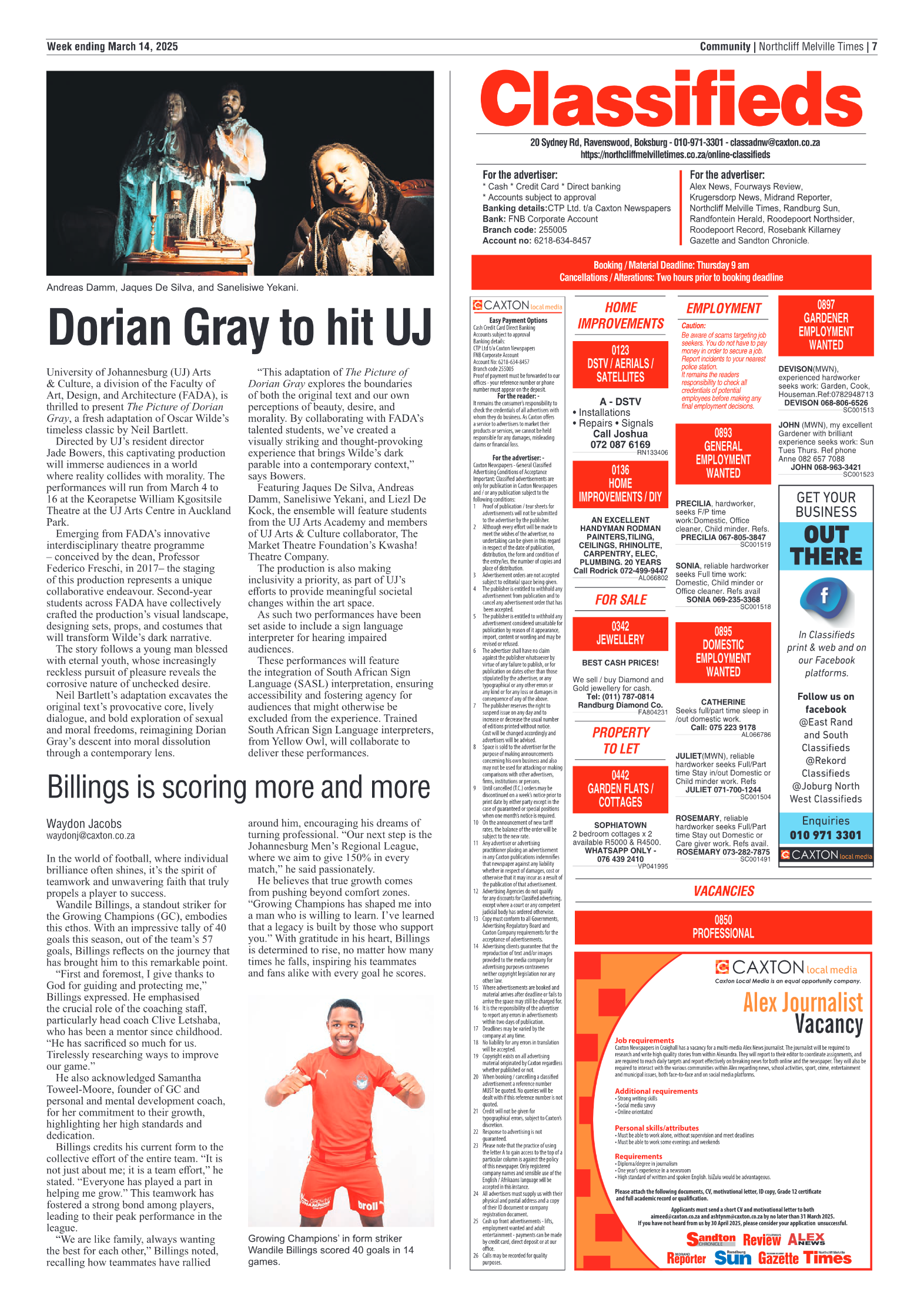 Northcliff Melville Times 14 March 2025 page 9