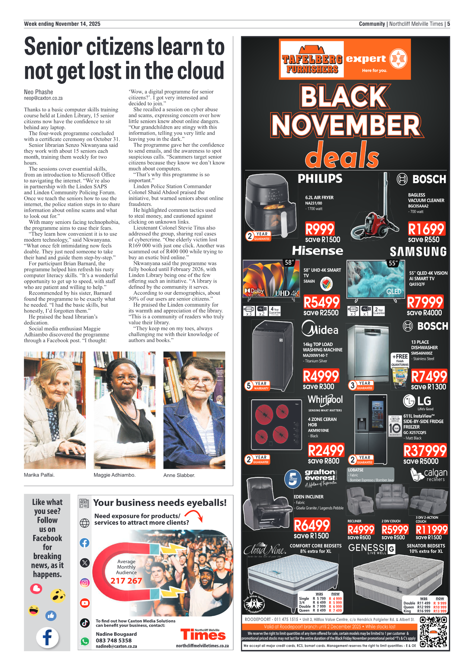 Northcliff Melville Times 14 November 2025 page 7