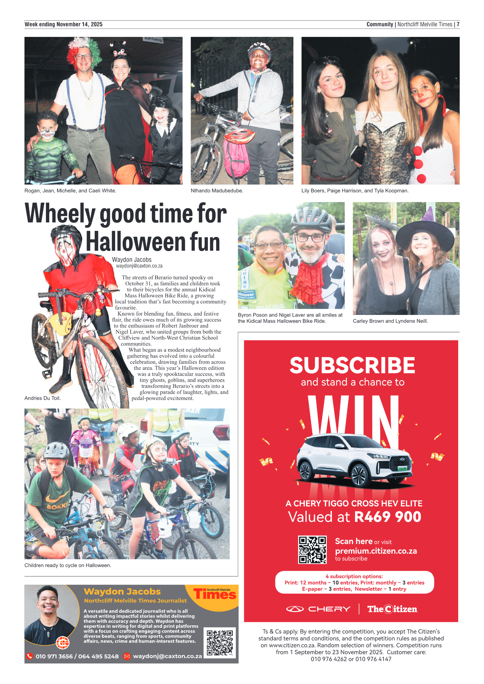 Northcliff Melville Times 14 November 2025 page 9