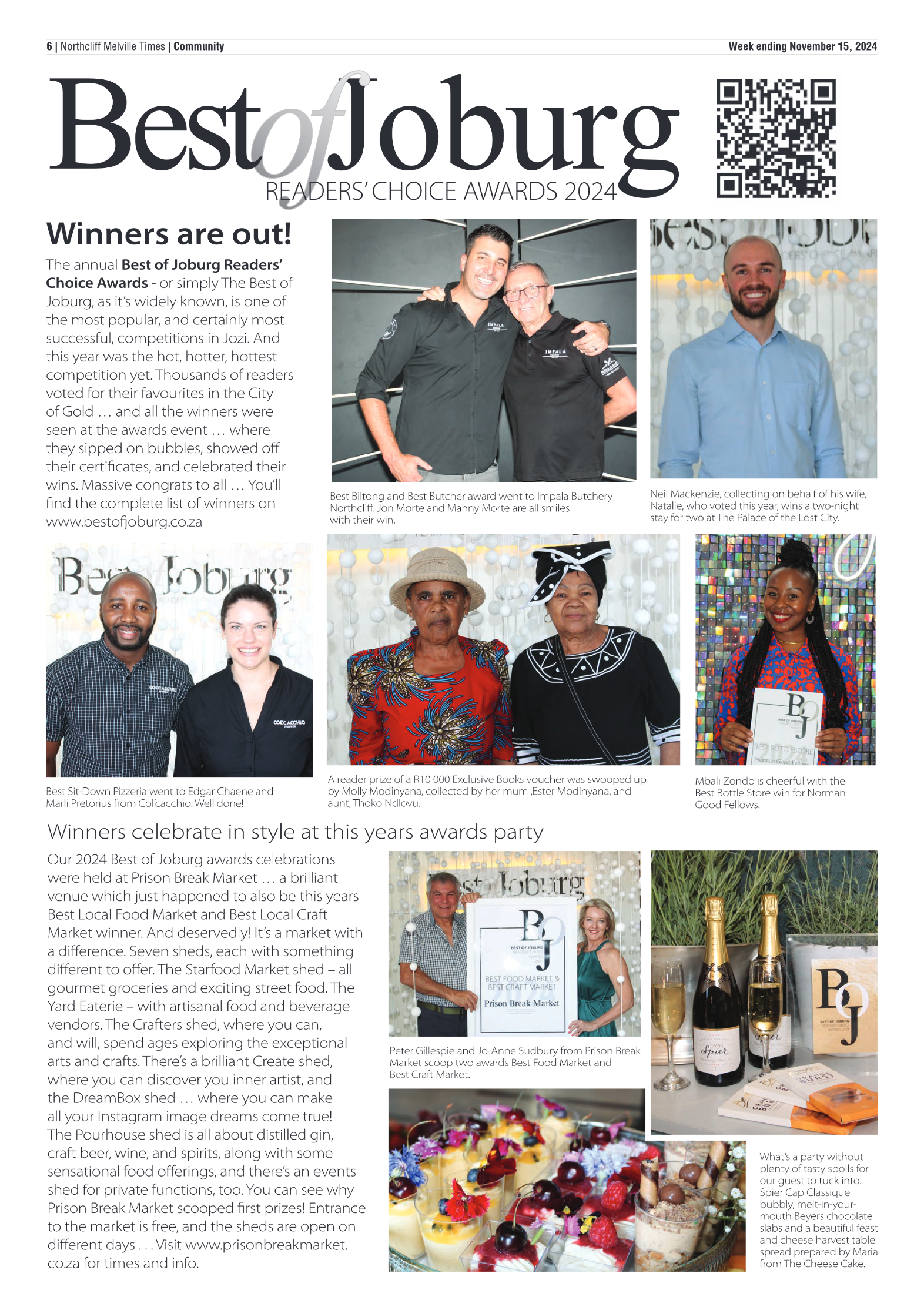 Northcliff Melville Times 15 November 2024 page 6