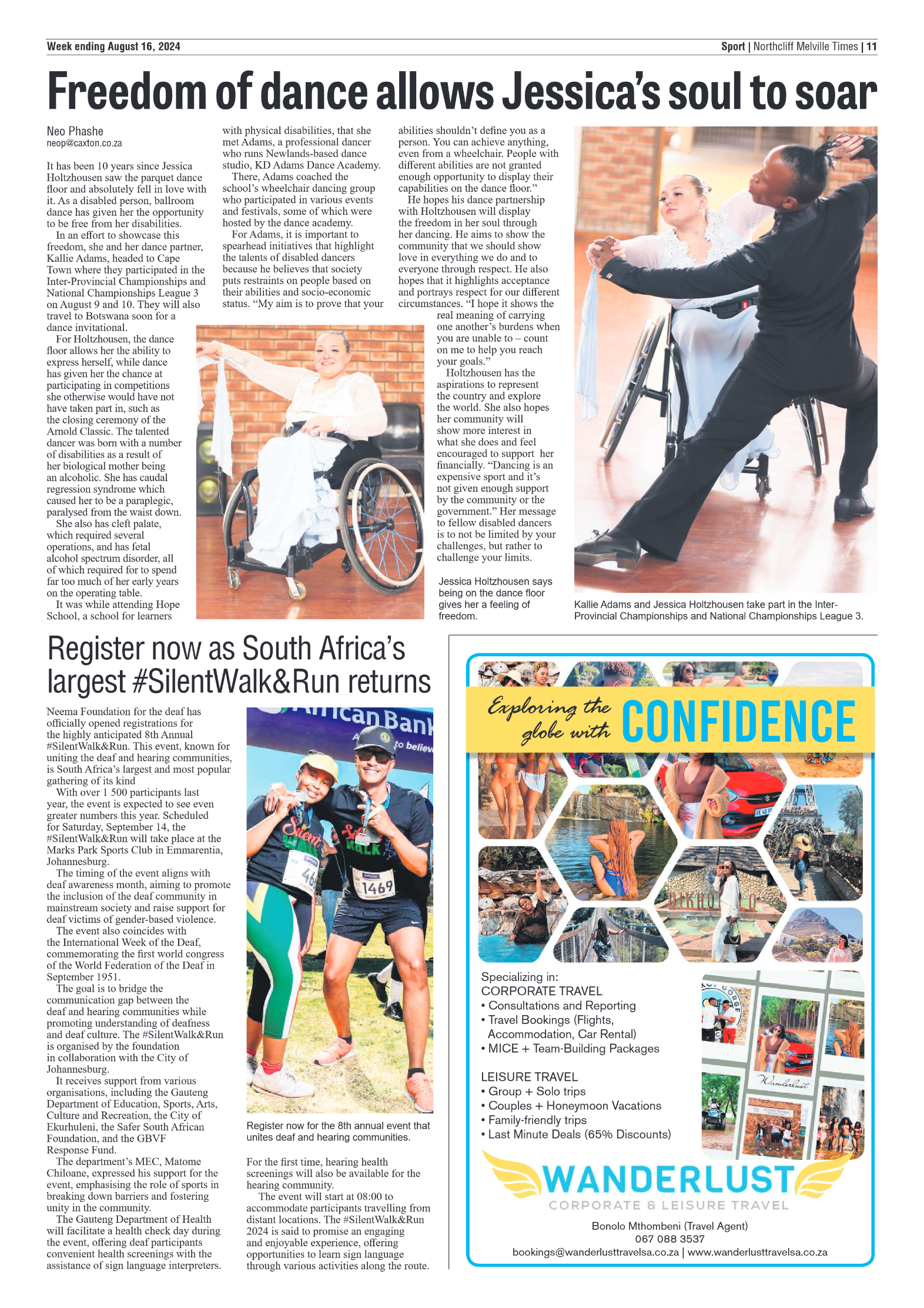 Northcliff Melville Times 16 August 2024 page 11