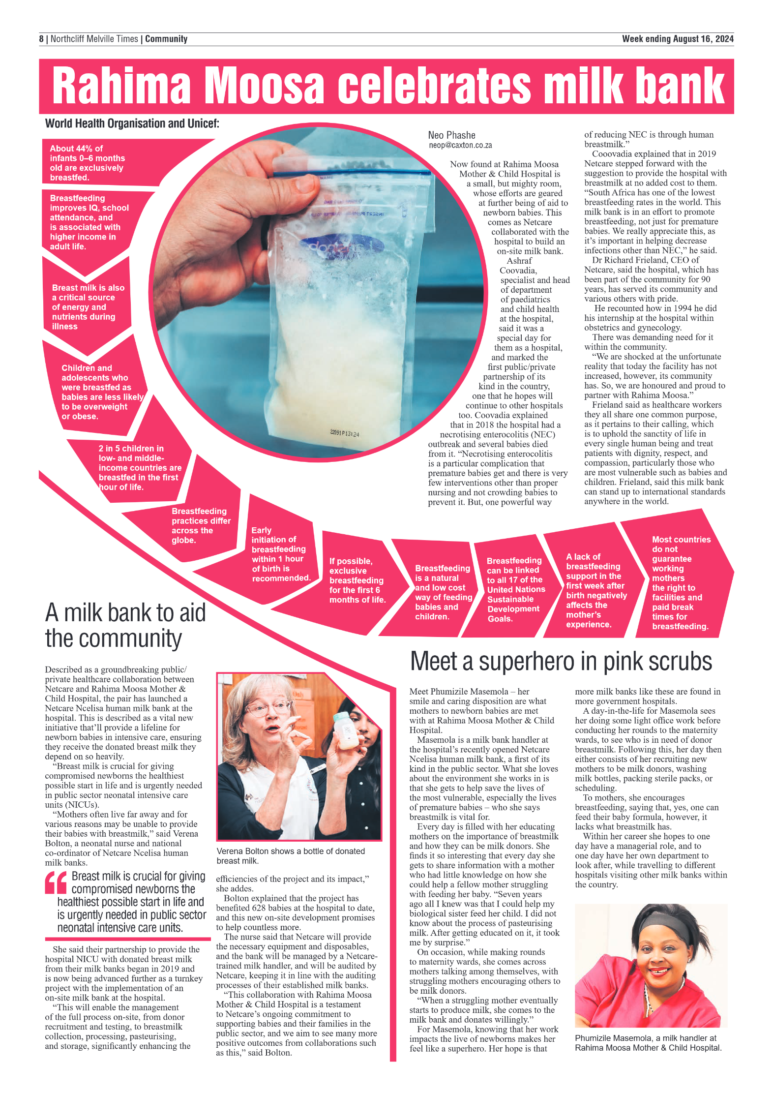 Northcliff Melville Times 16 August 2024 page 8